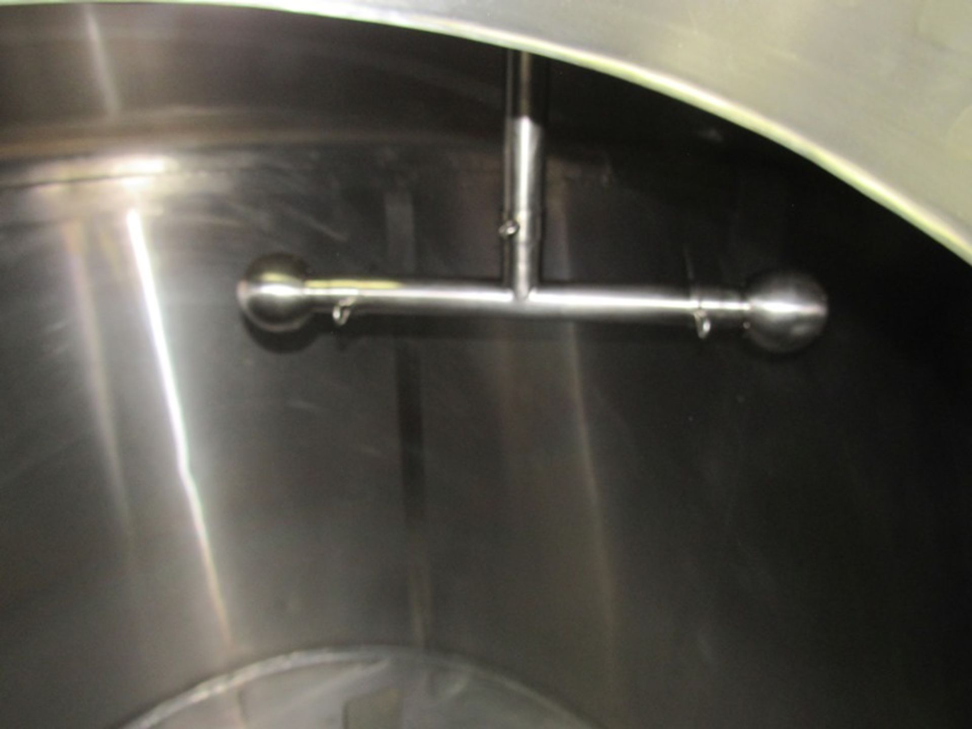 Stainless Steel Single Wall Tank, 6' Dia. X 5' Deep, 2" top inlet, 2" bottom outlet, 18" top - Image 10 of 10