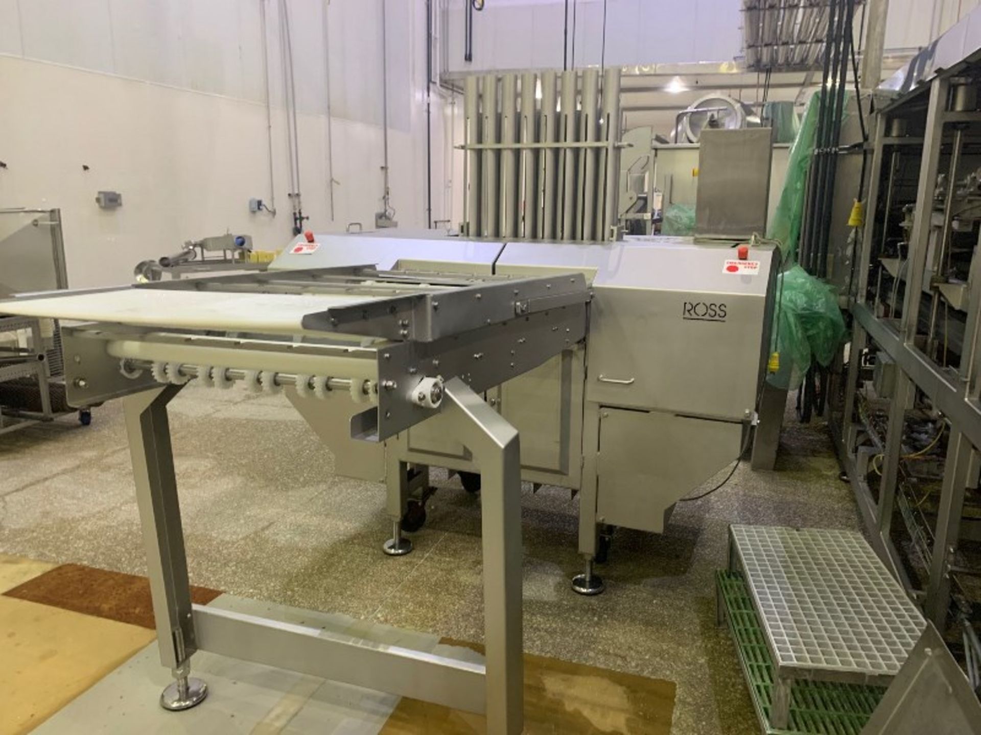 Ross Mdl. 990A Portion Slicer, Mfg. 2020, approx. new cost $288,000, (16) 3" dia. product feed tubes