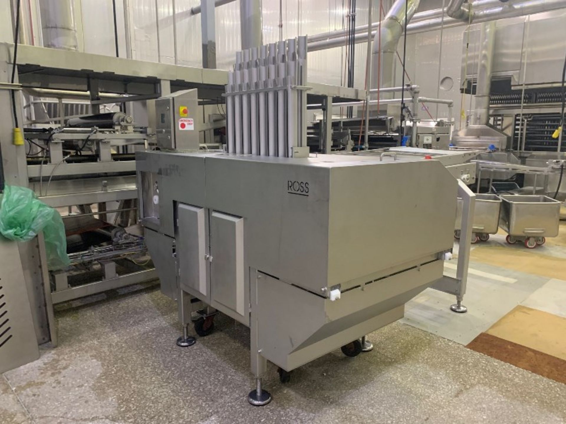 Ross Mdl. 990A Portion Slicer, Mfg. 2020, approx. new cost $288,000, (16) 3" dia. product feed tubes - Image 3 of 15