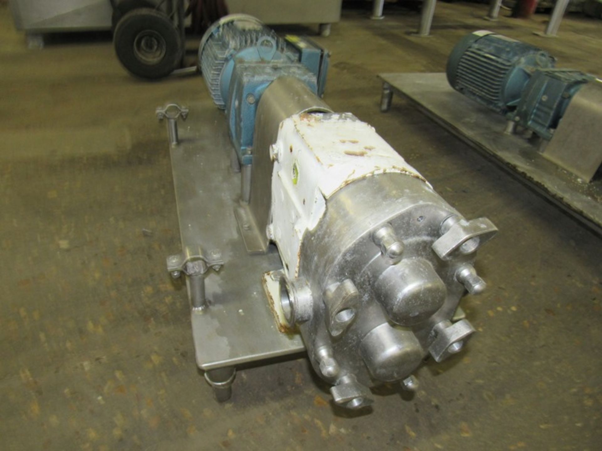 Positive Displacement Pump, 2" inlet/outlet, 3 h.p. motor, 230/460 volt Located in Sandwich, IL - Image 3 of 3
