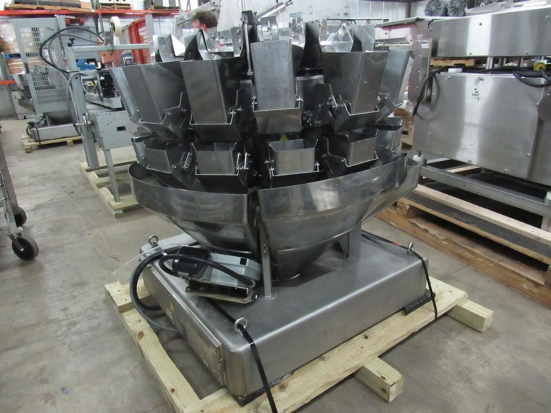 Ishida Mdl. CCW-NZ-214W-S/30-WP Stainless Steel 14 Smooth Bucket Scale, Ser. #40297, Mfg. 1999 with - Image 2 of 6