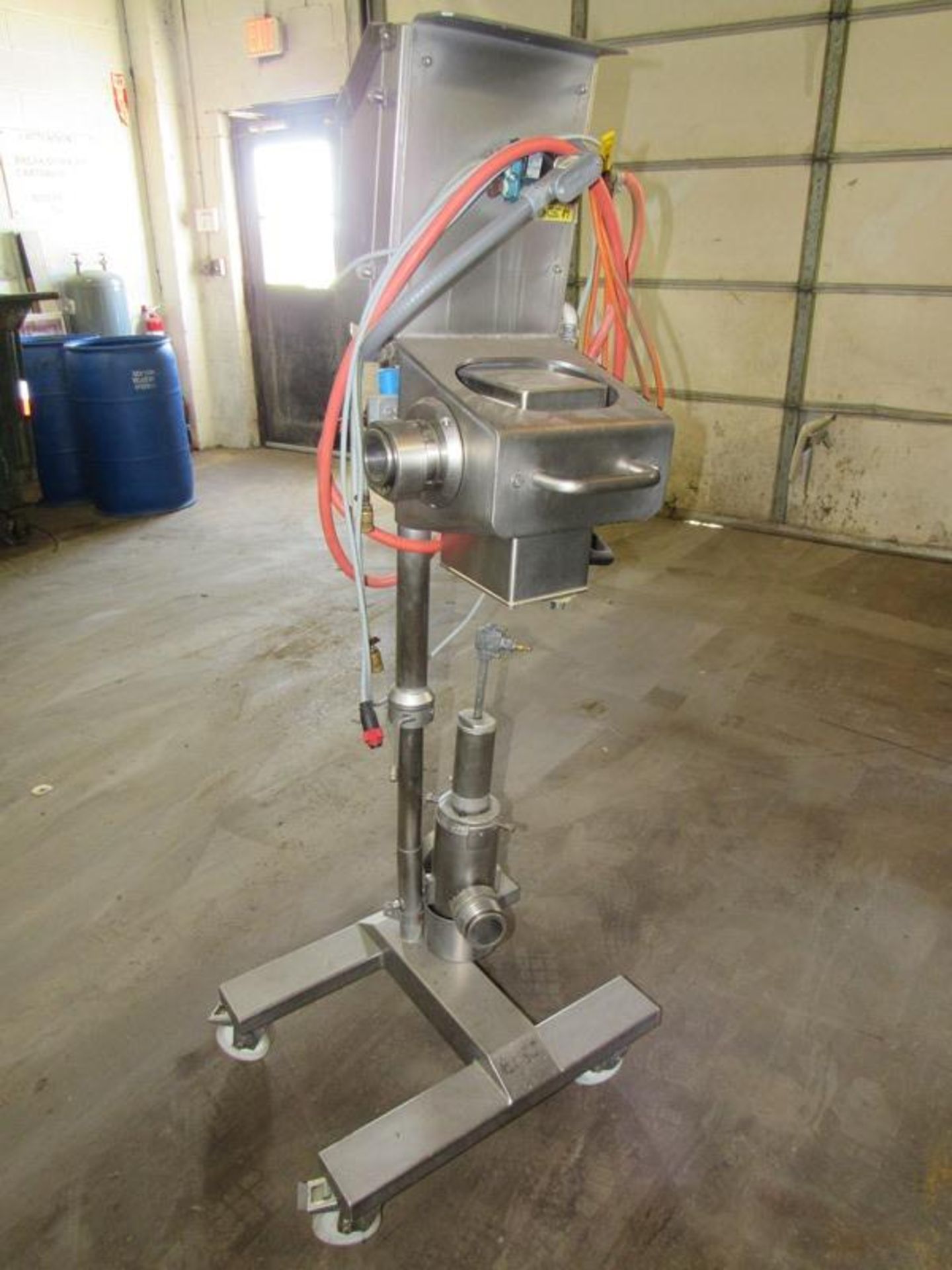 Stainless Steel Pipe Line Metal Detector, 2" Dia. aperture Located in Sandwich, IL