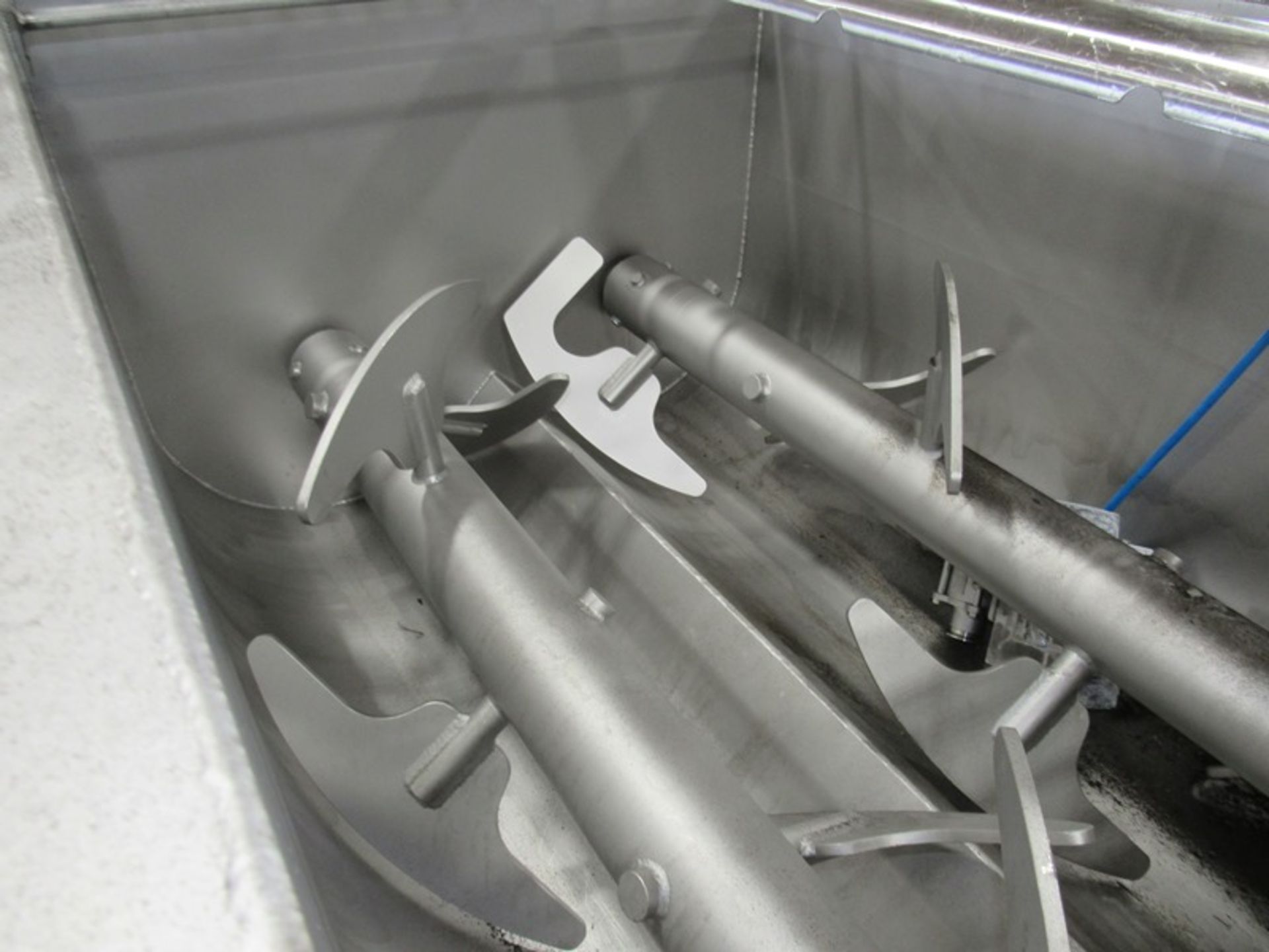 FPEC Mdl. 814 Stainless Steel Dual Shaft Paddle Blender, Ser. #11164, Mfg. 9/25/2020, approx. new - Image 10 of 22