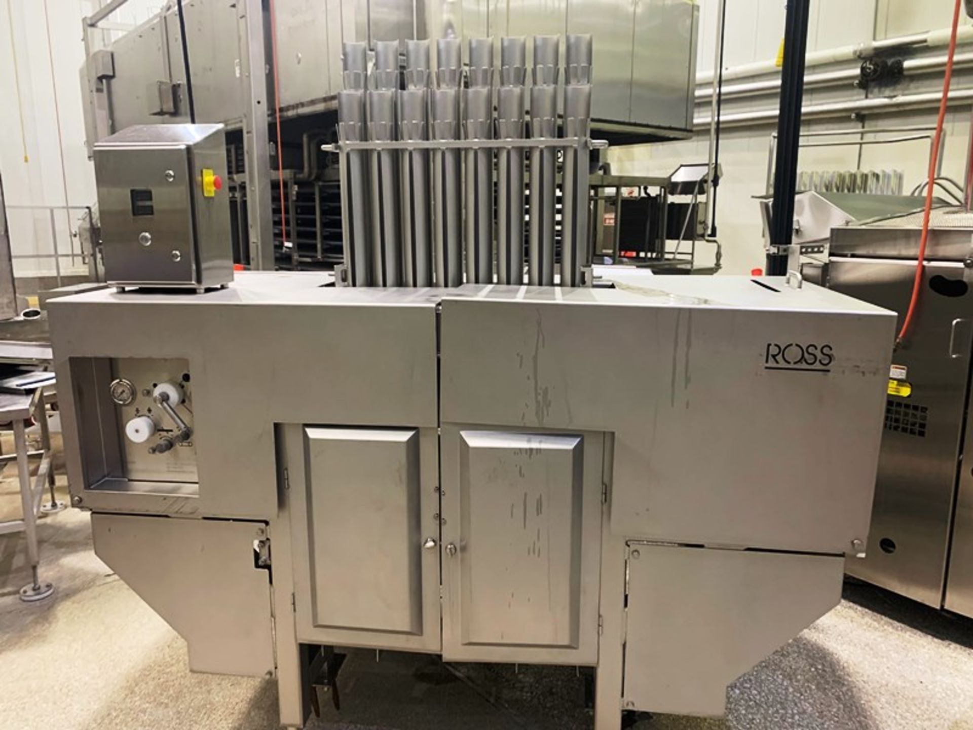 Ross Mdl. 990A Portion Slicer, Mfg. 2020, approx. new cost $288,000, (16) 3" dia. product feed tubes - Image 8 of 20