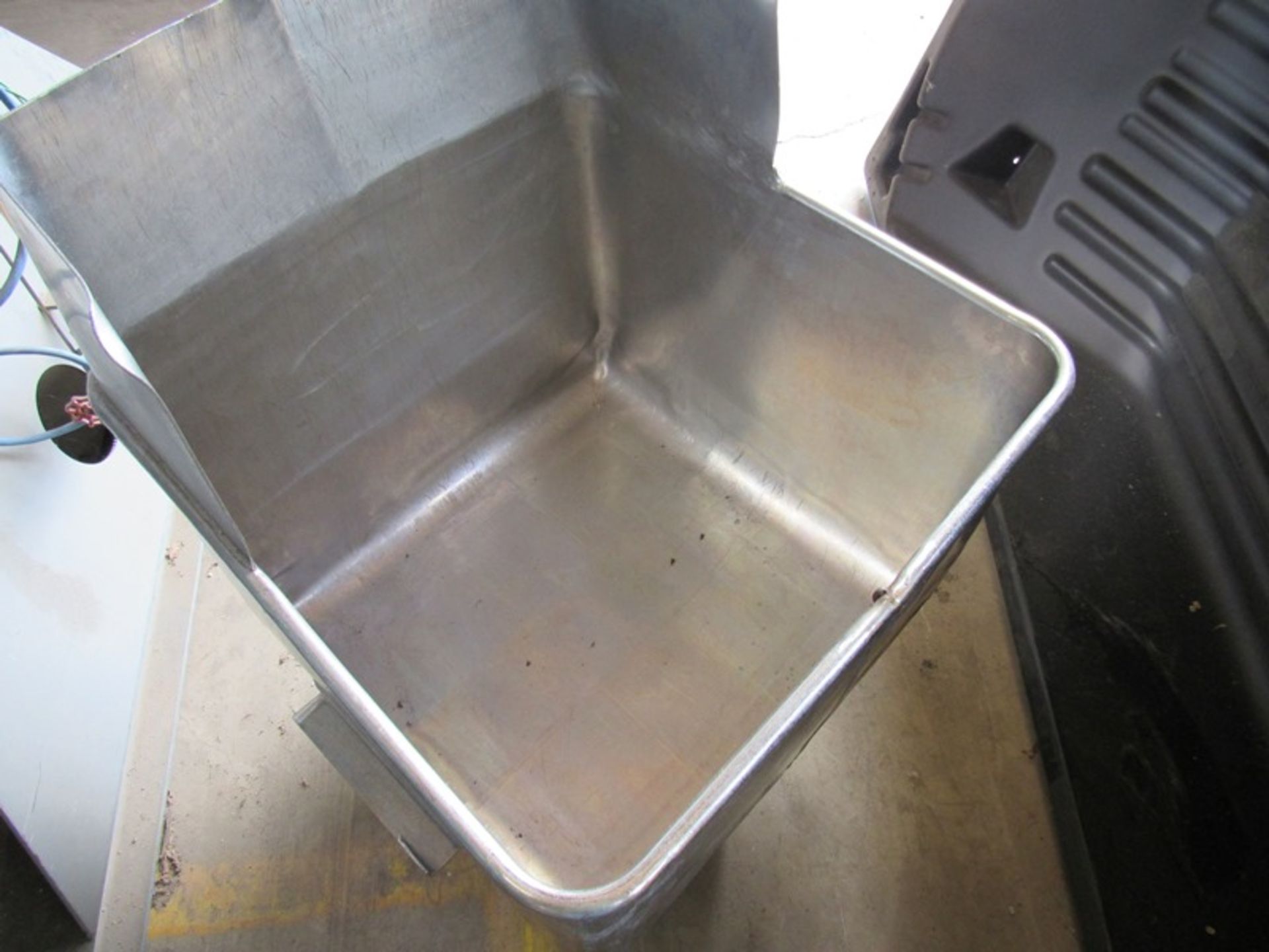 Stainless Steel Dump Buggy, 400 Lb. capacity with weldment Located in Sandwich, IL - Image 2 of 2