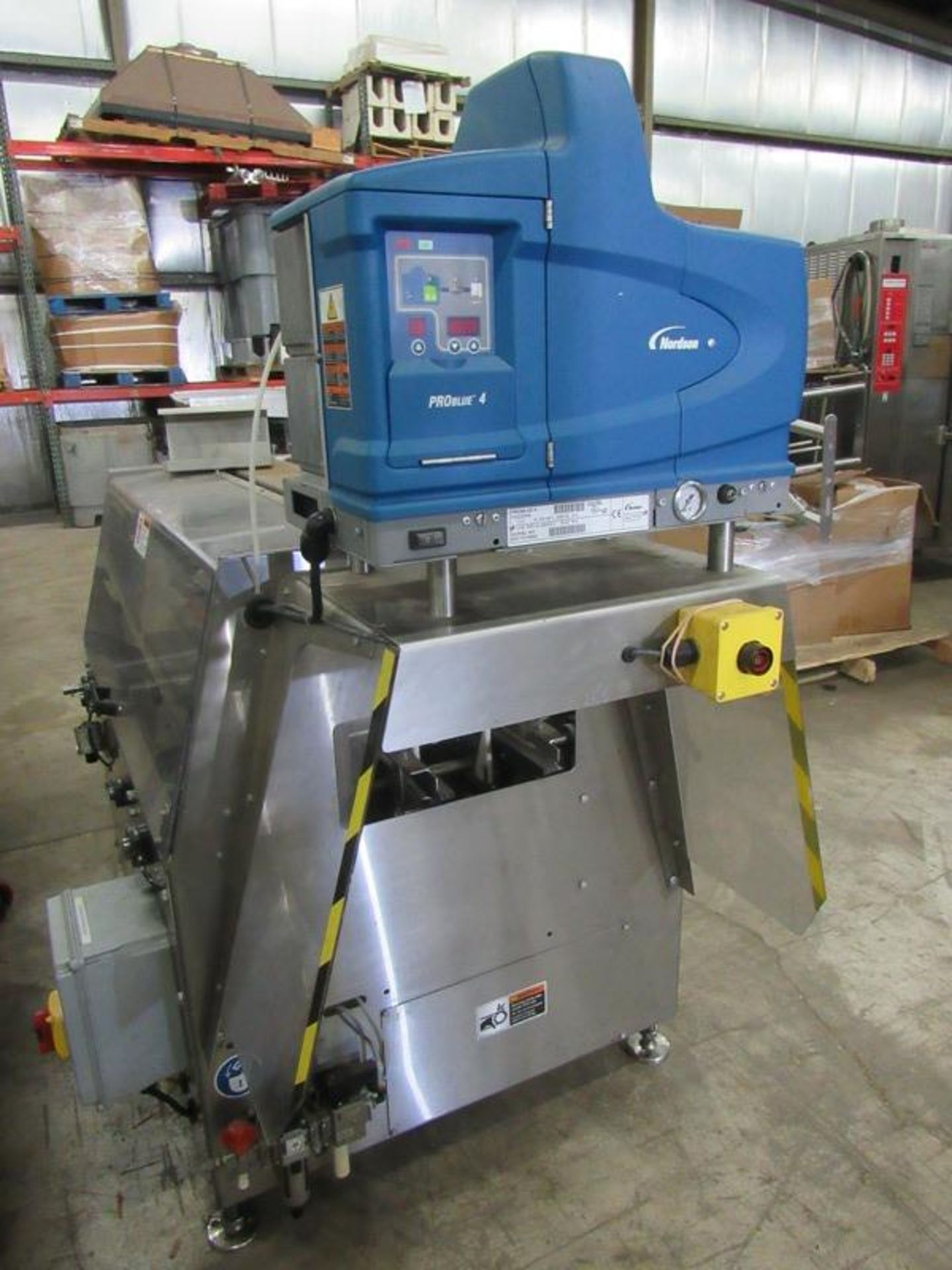 ADCO Mdl. 15HCS-50-SS Compact End Carton Sealer on casters with leveling feet, stainless steel - Image 5 of 17