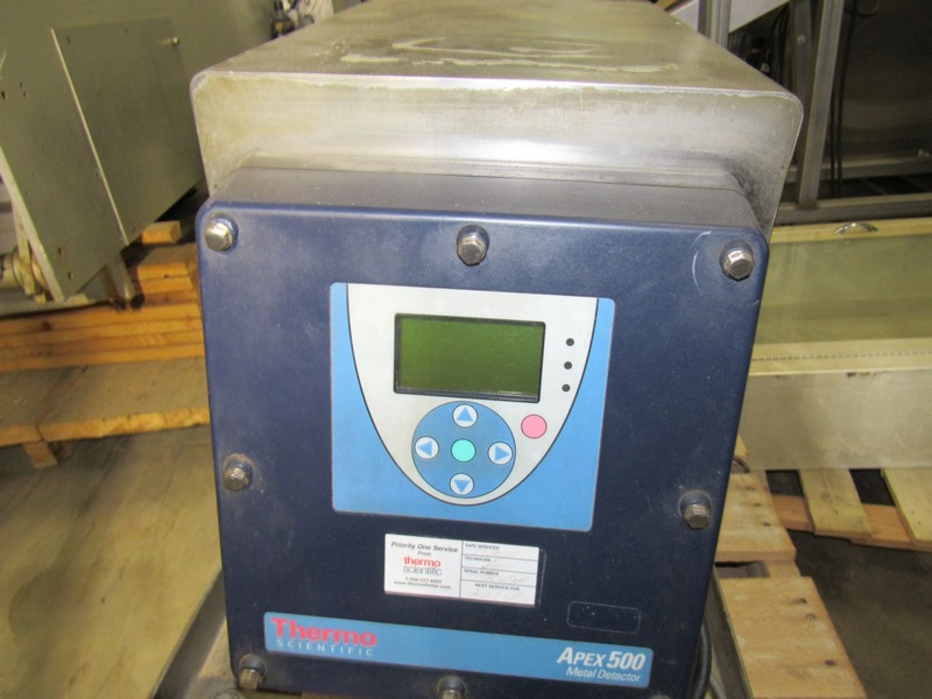 Thermo Mdl. Apex 500 Metal Detector Aperture, 11 3/4" W X 5 3/4" T opening, Located in Sandwich, IL - Image 3 of 3