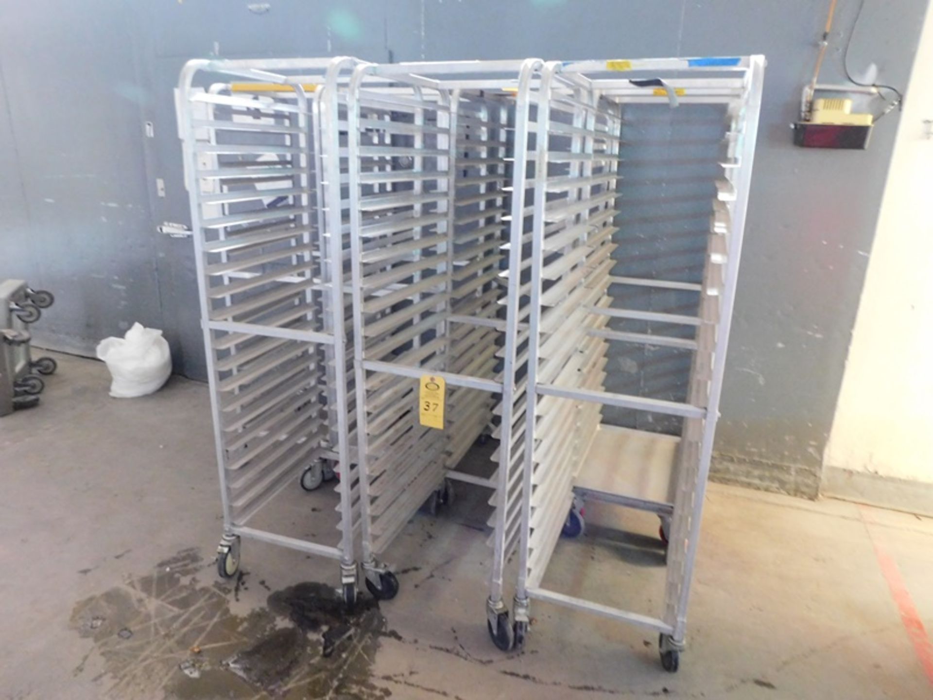 Aluminum Racks, 26" X 18" X 70", 3" spacing (Loading Fee: $30.00 Nebraska Stainless- -Norm