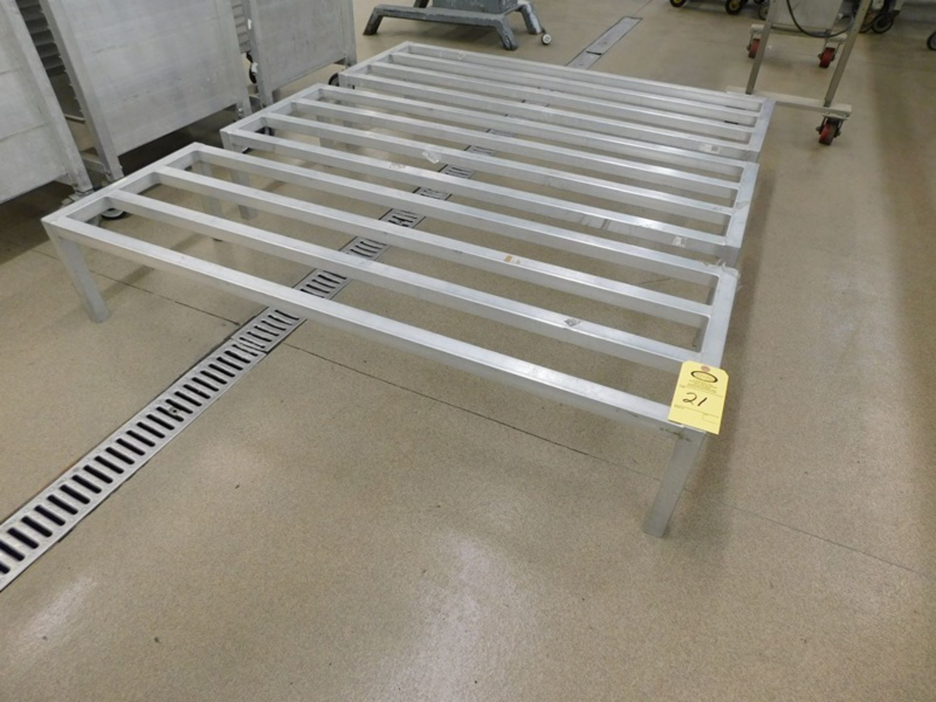 Aluminum Dunnage Racks, 60" X 20" X 12" - (Loading Fee: $50.00 Nebraska Stainless- Norm Pavlish (