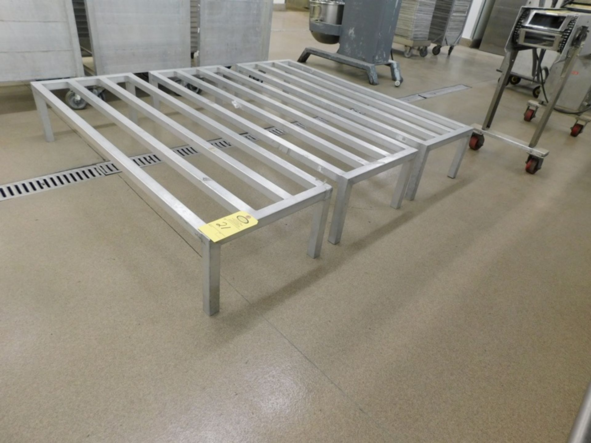 Aluminum Dunnage Racks, 60" X 20" X 12" - (Loading Fee: $50.00 Nebraska Stainless- Norm Pavlish ( - Image 2 of 2