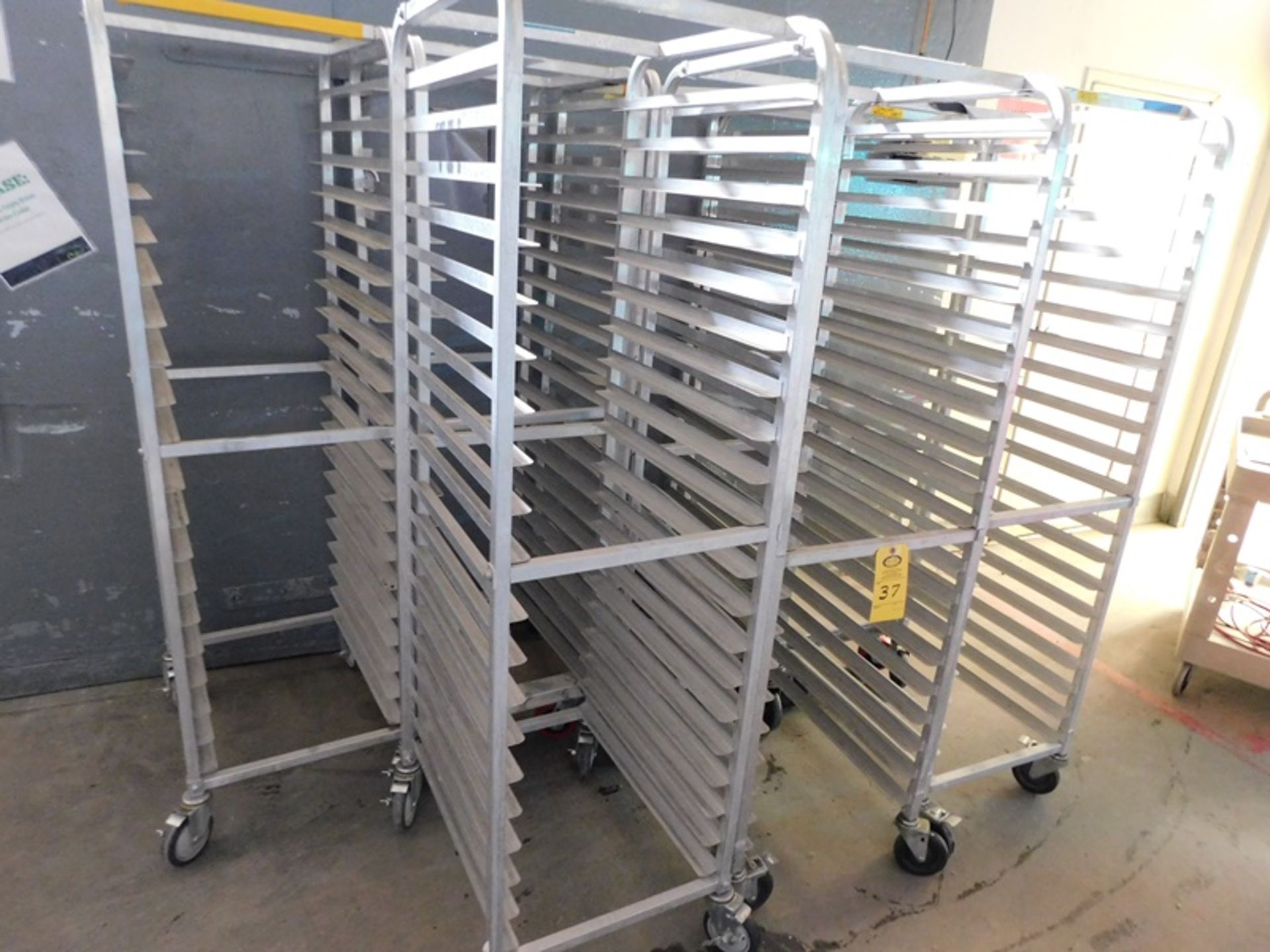 Aluminum Racks, 26" X 18" X 70", 3" spacing (Loading Fee: $30.00 Nebraska Stainless- -Norm - Image 2 of 2