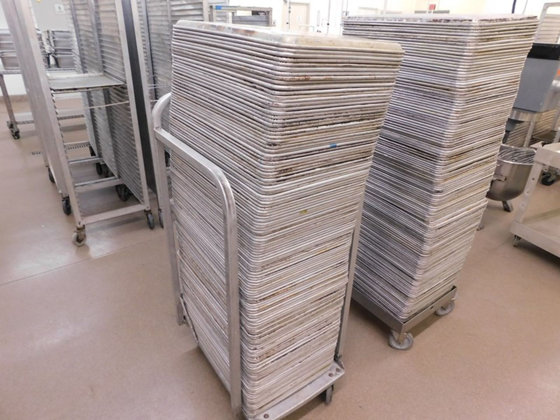 Aluminum Trays, 26" X 17 3/4" X 1" (Loading Fee: $25.00 Nebraska Stainless- Norm Pavlish (402)540-88 - Image 2 of 3