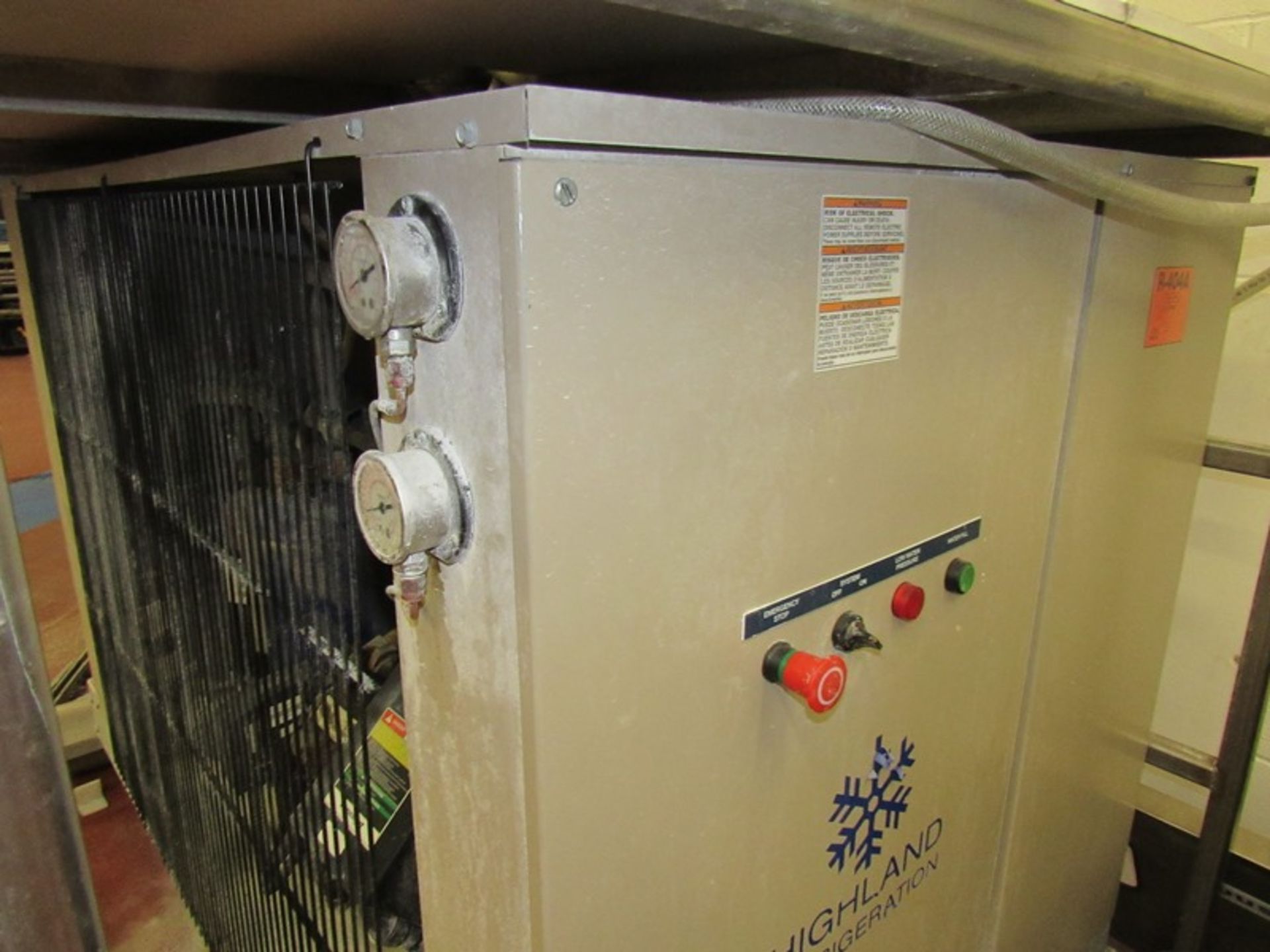 Larkin/Heatcraft Mdl. LDT1500LGD Air Cooled Condensing Unit, Ser. #T16E81440, 480 VAC 30, Comp. - Image 4 of 6
