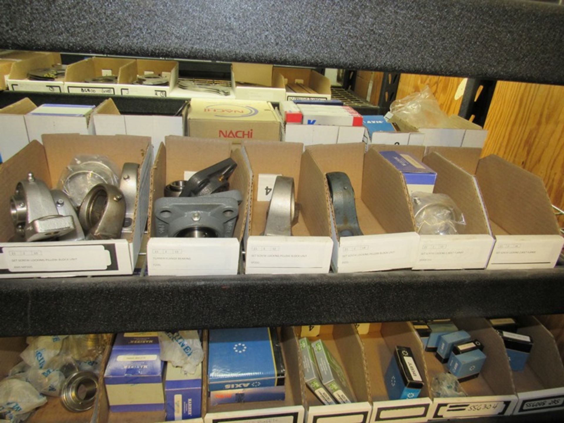 Lot Contents Shelving Unit: Bearings, Housings, Pillow Blocks, End Caps, etc. (Required Loading - Image 3 of 19