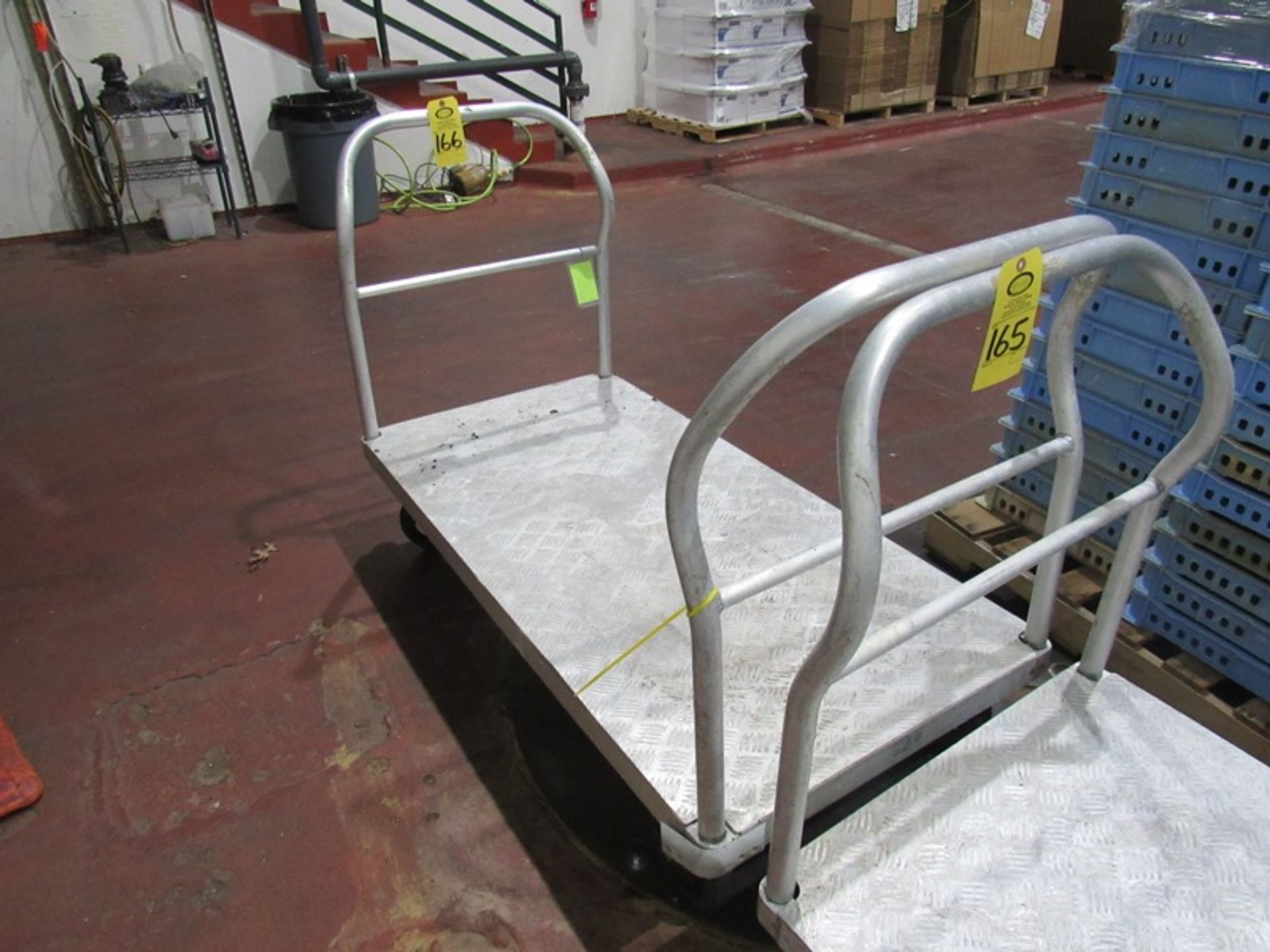 Aluminum Utility Cart, 30" W X 60" L (Required Loading Fee $10.00 Norm Pavlish 402-540-8843 Nebraska