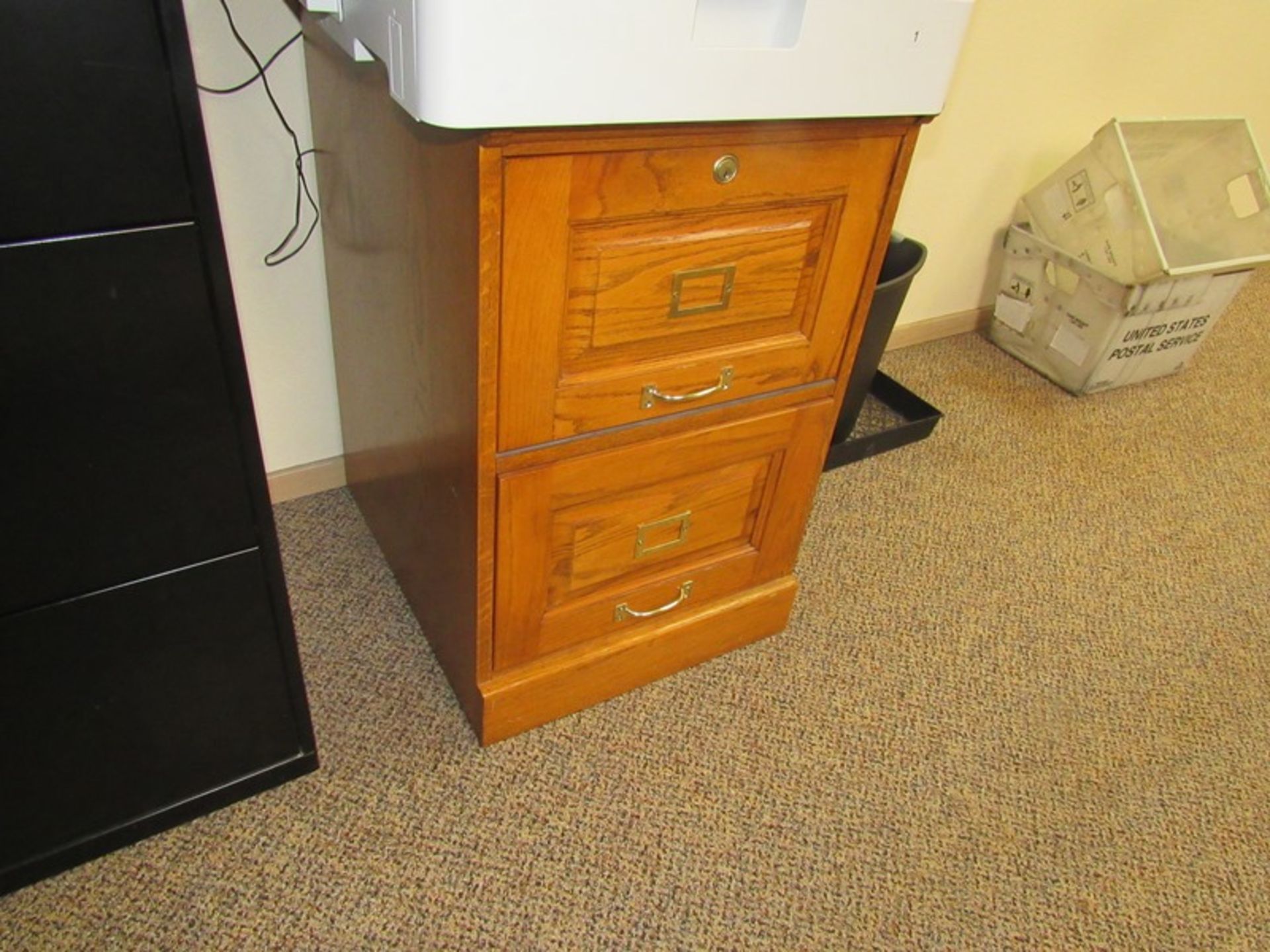 Lot Hallway, (4) 3-Drawer Lateral Files, Shelving Unit, File Cabinet (No Electronics or Tagged Items - Image 3 of 3