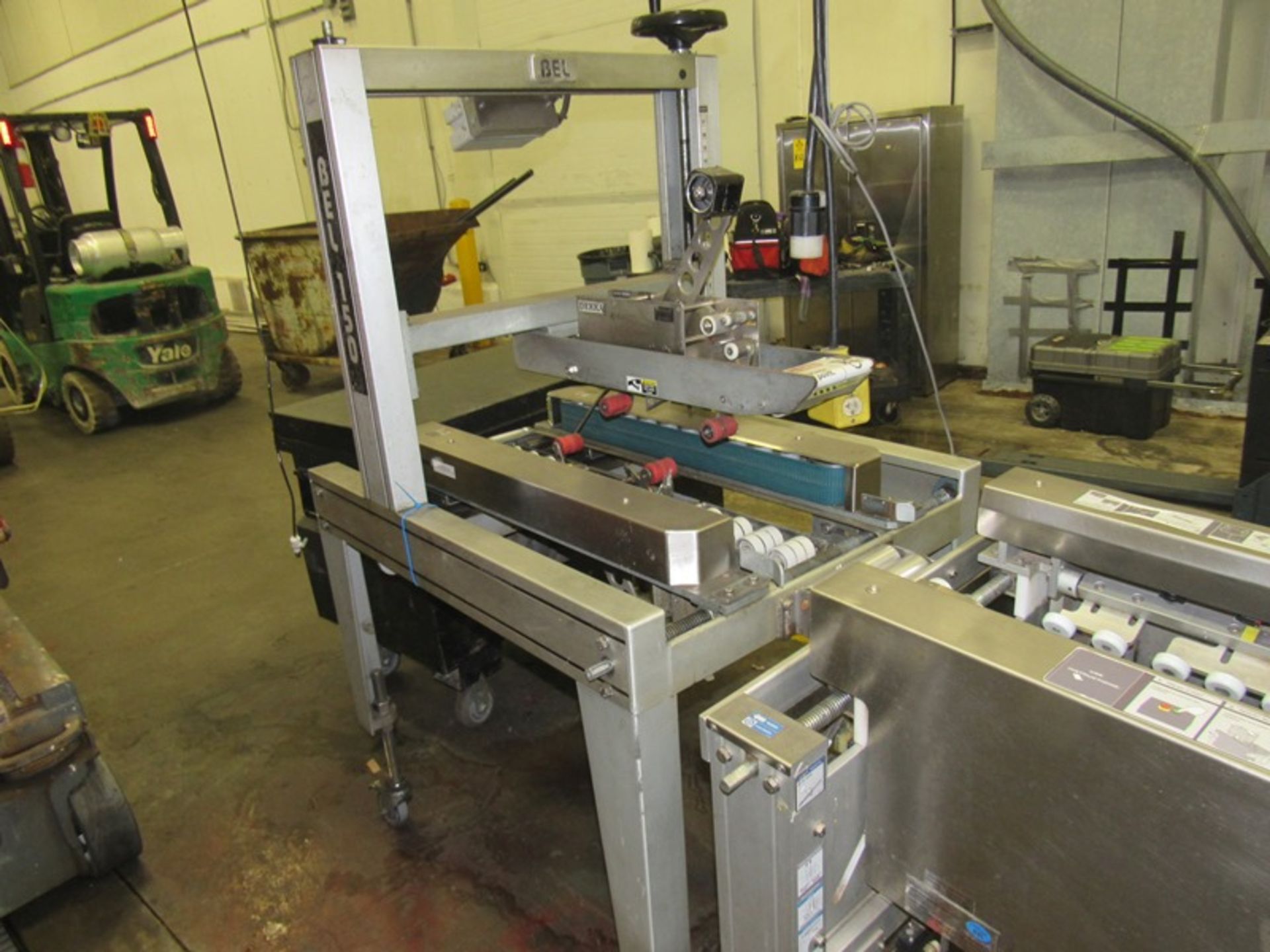 Belcor Mdl. 505 Semi Automatic Case Erector with Belcor Mdl. 150 Case Taper with top and bottom tape - Image 6 of 7