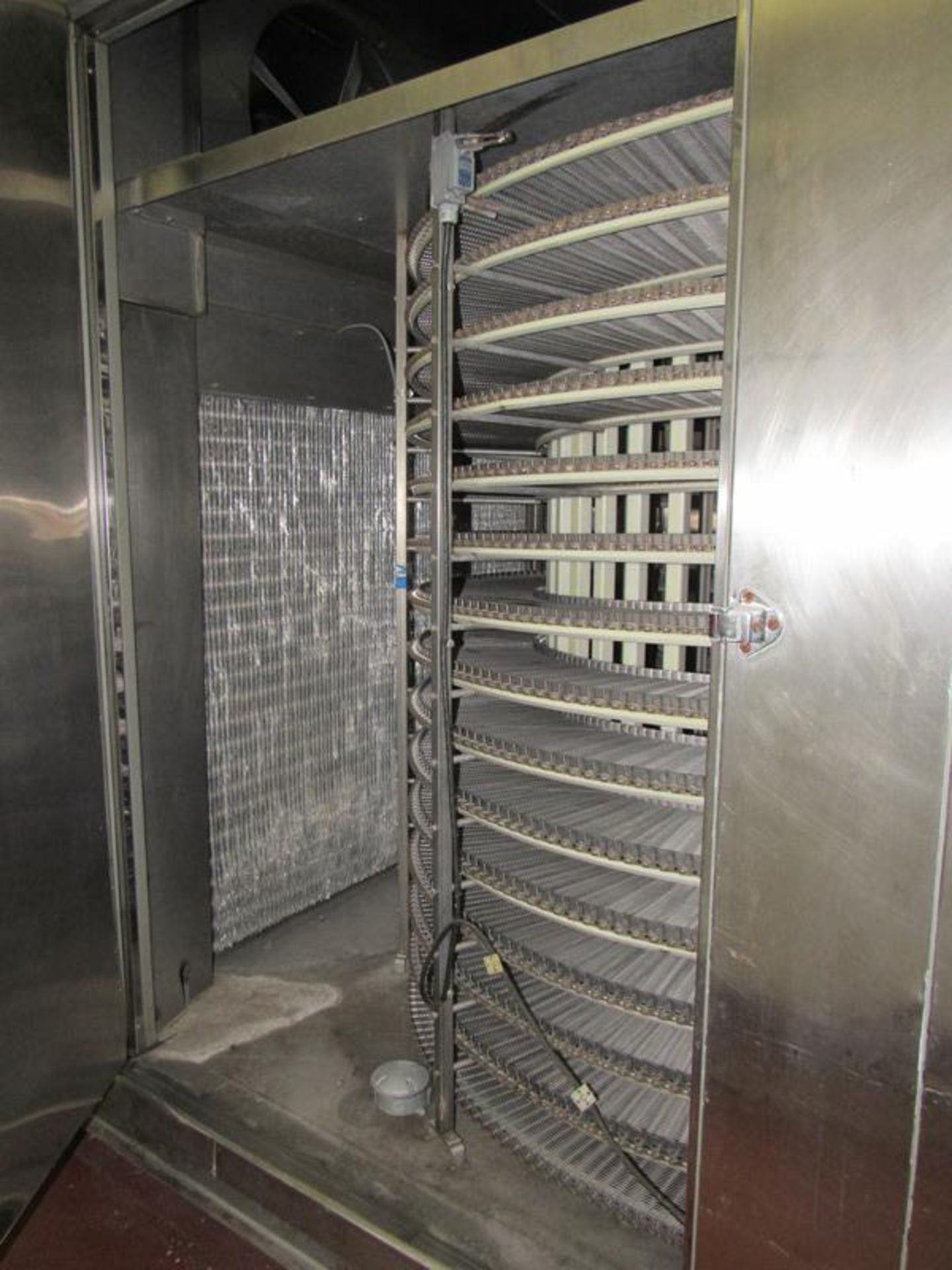 Process Engineering & Fabrication Mdl. 12SR13SP Stainless Steel Spiral Freezer, Ser. #3135-7-96, - Image 6 of 11