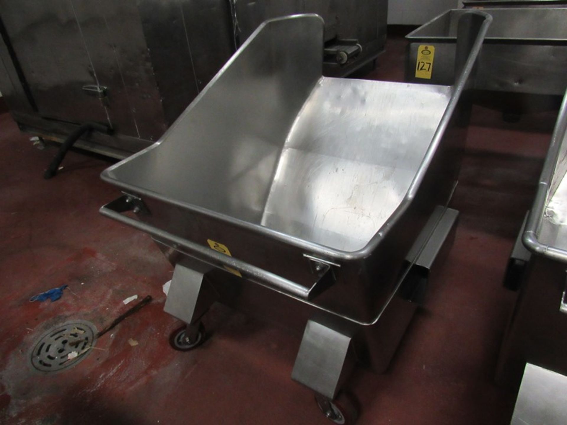 Bowl Cutter Lift Carts (Required Loading Fee $20.00 Norm Pavlish 402-540-8843 Nebraska Stainless)