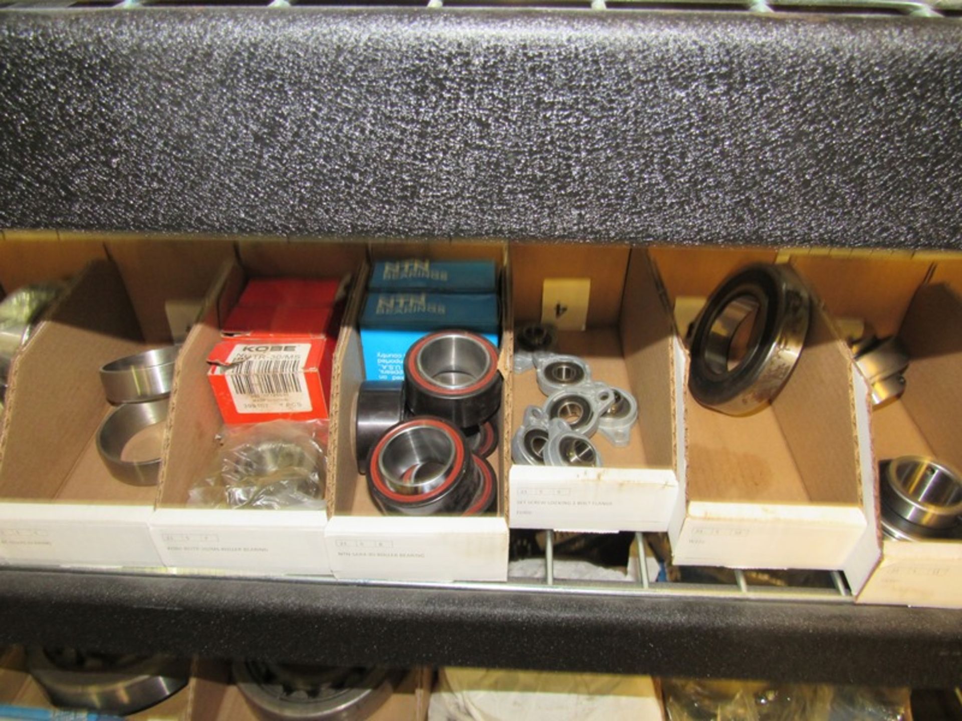 Lot Contents Shelving Unit: Bearings, Housings, Pillow Blocks, End Caps, etc. (Required Loading - Image 9 of 19