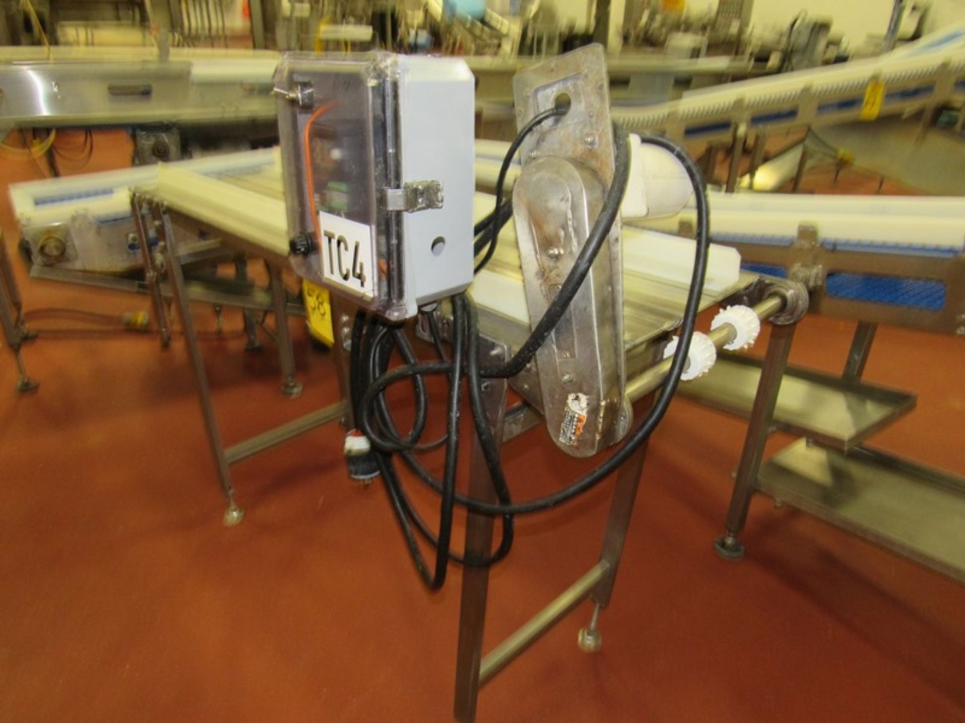 Stainless Steel Conveyor, 12" W X 57" L (no belt), V.F.D., 220 VAC (Required Loading Fee $50.00 Norm - Image 2 of 2