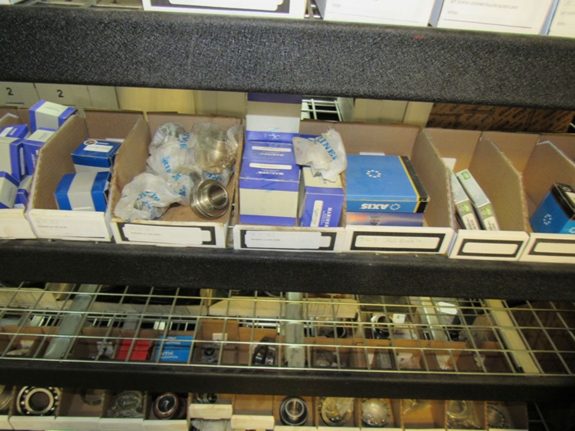 Lot Contents Shelving Unit: Bearings, Housings, Pillow Blocks, End Caps, etc. (Required Loading - Image 6 of 19