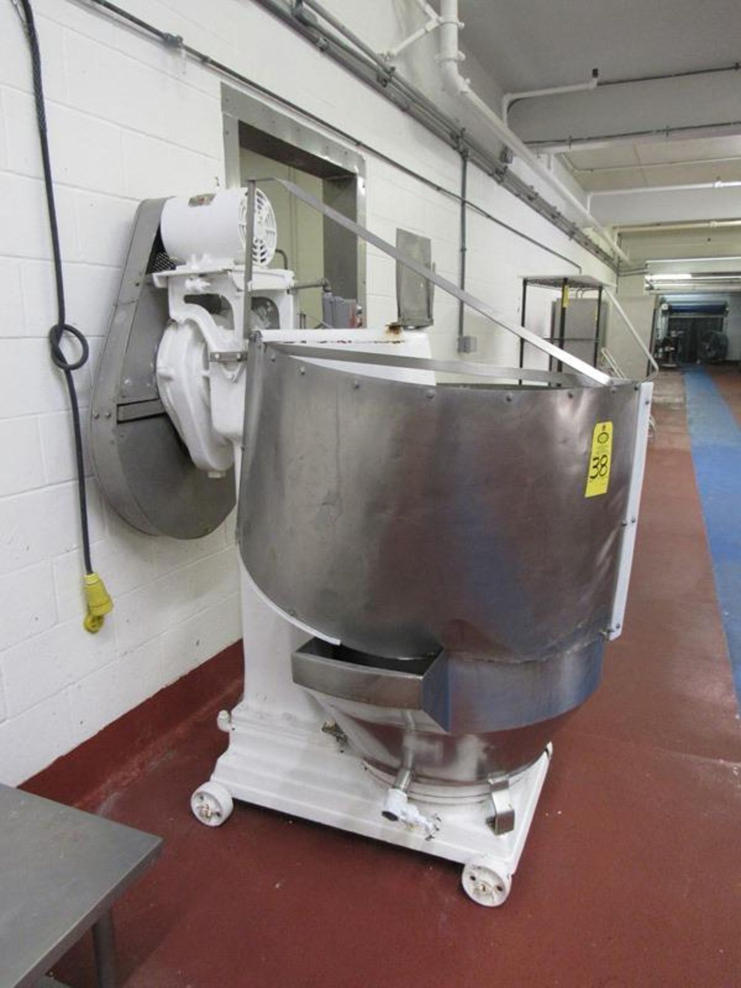 Stainless Steel Mixer, 30" Dia. X 24" D bowl, 3-mixing arms, 230 VAC 3 phase , 52" W X 60" L X 72" T - Image 6 of 6