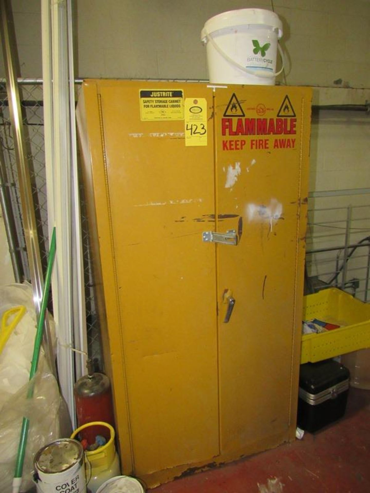Just Rite Mdl. 25606 Fire Proof Cabinet, 34" W X 34" D X 65" T (Required Loading Fee $50.00 Norm
