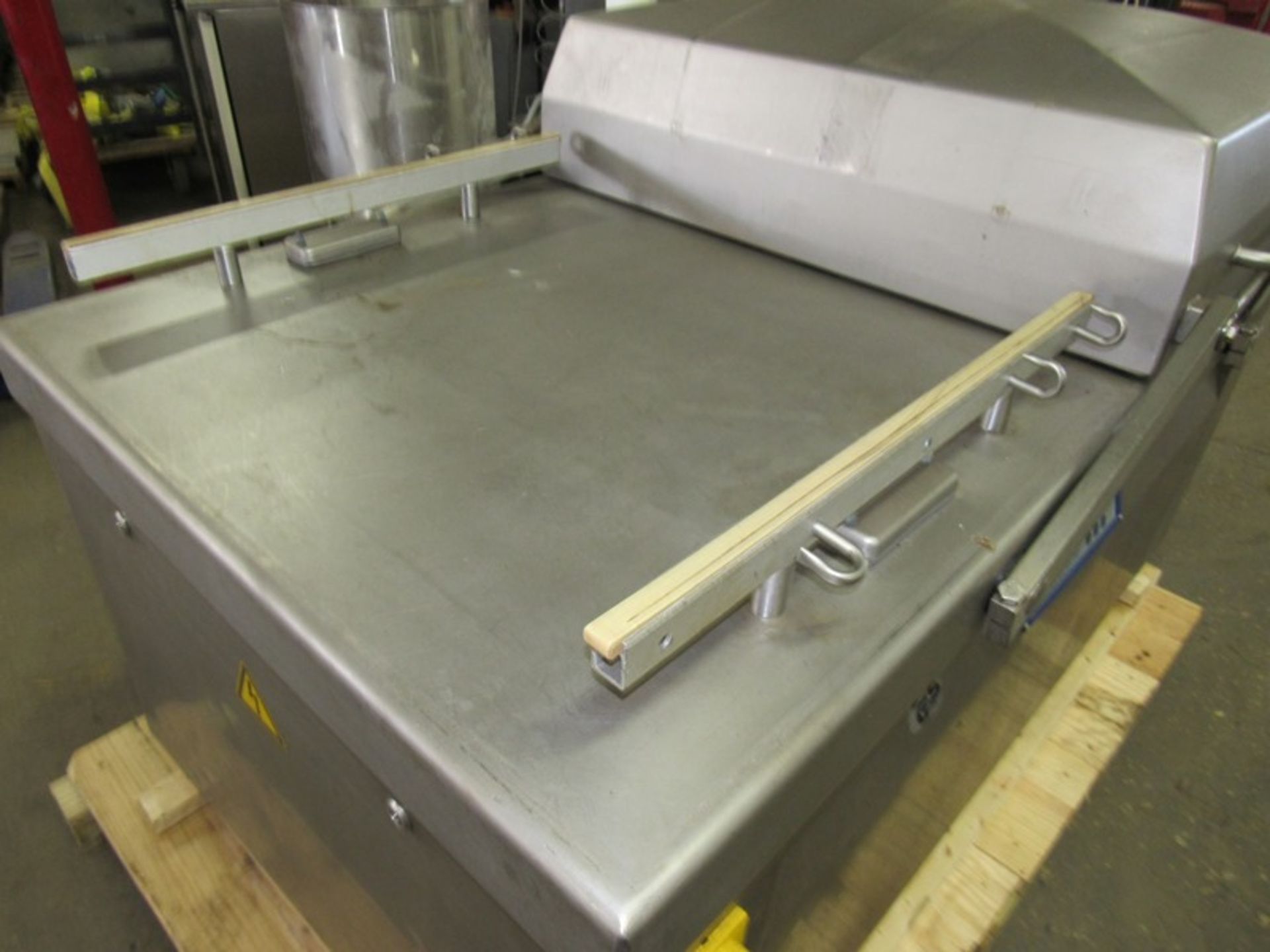 Multivac Mdl. C500 Double Chamber Vacuum Packaging Machine, Ser. #1354, 220 volts, 3 phase, Busch - Image 4 of 12