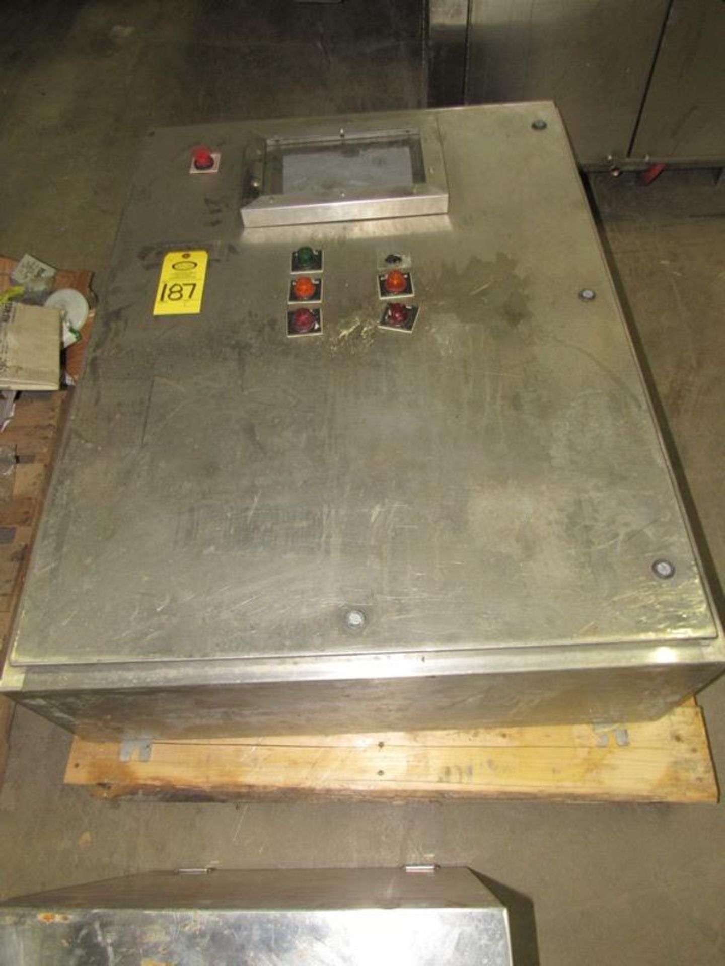 Stainless Steel Electrical Enclosure, 33" W X 45" L X 11" Deep (Required Loading Fee $50- Pickup by