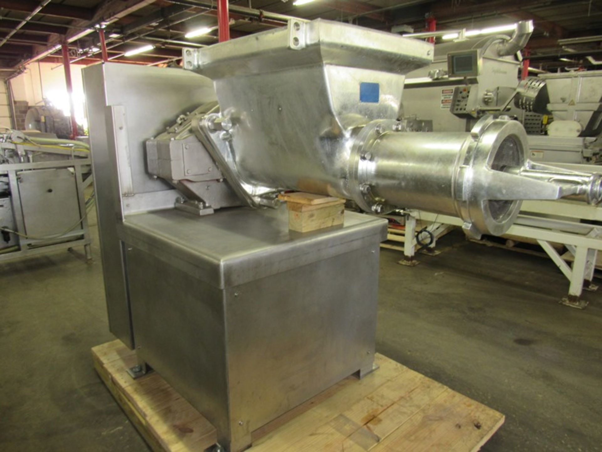 Weiler Mdl. 1109 Grinder, Refurbished with newly tinned extended hopper and feed screw, barrel - Image 2 of 18