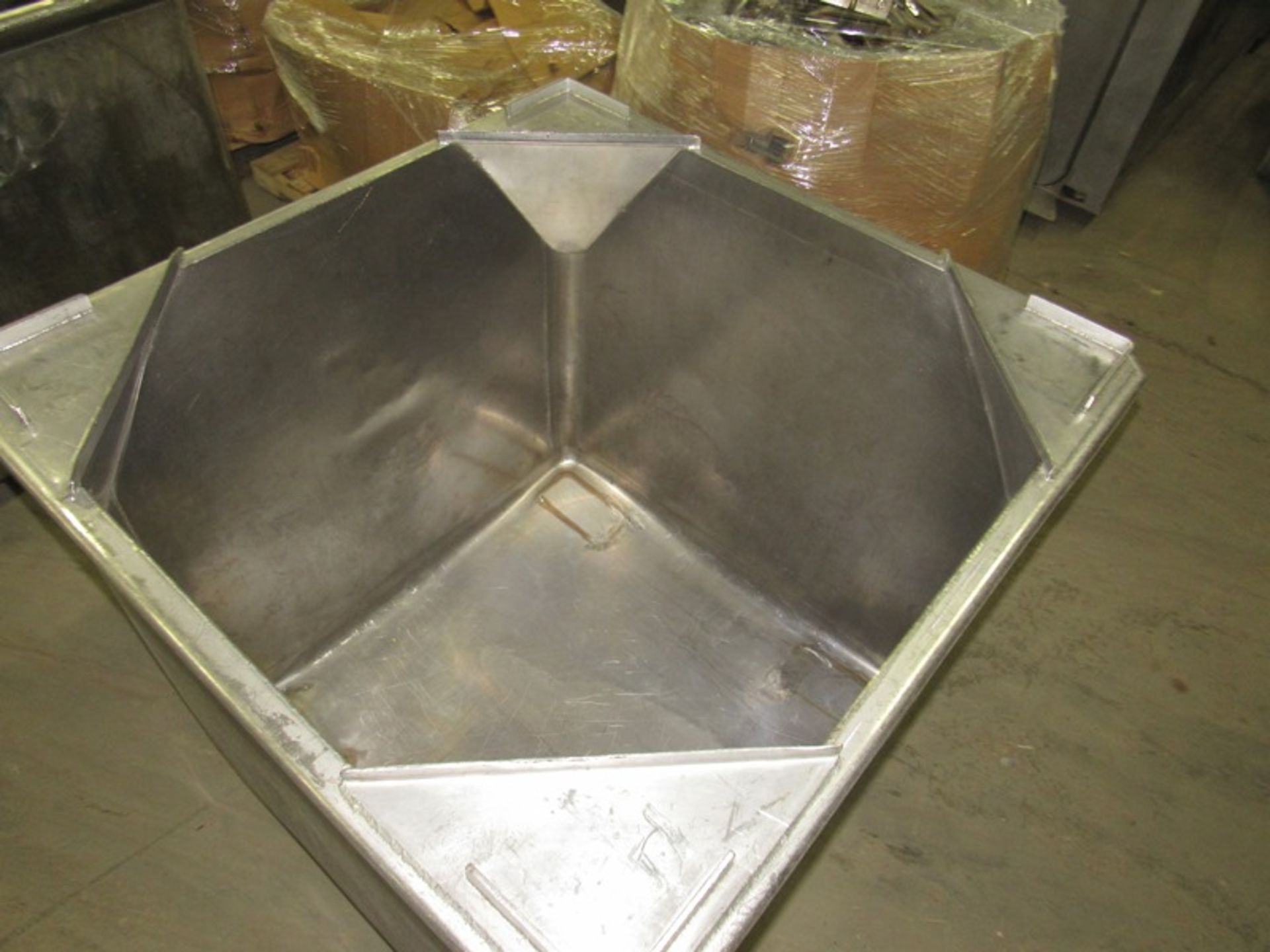 Stainless Steel Stackable Vats, 42" W X 42" L X 40" Deep (Required Loading Fee $100- Pickup by - Image 3 of 3