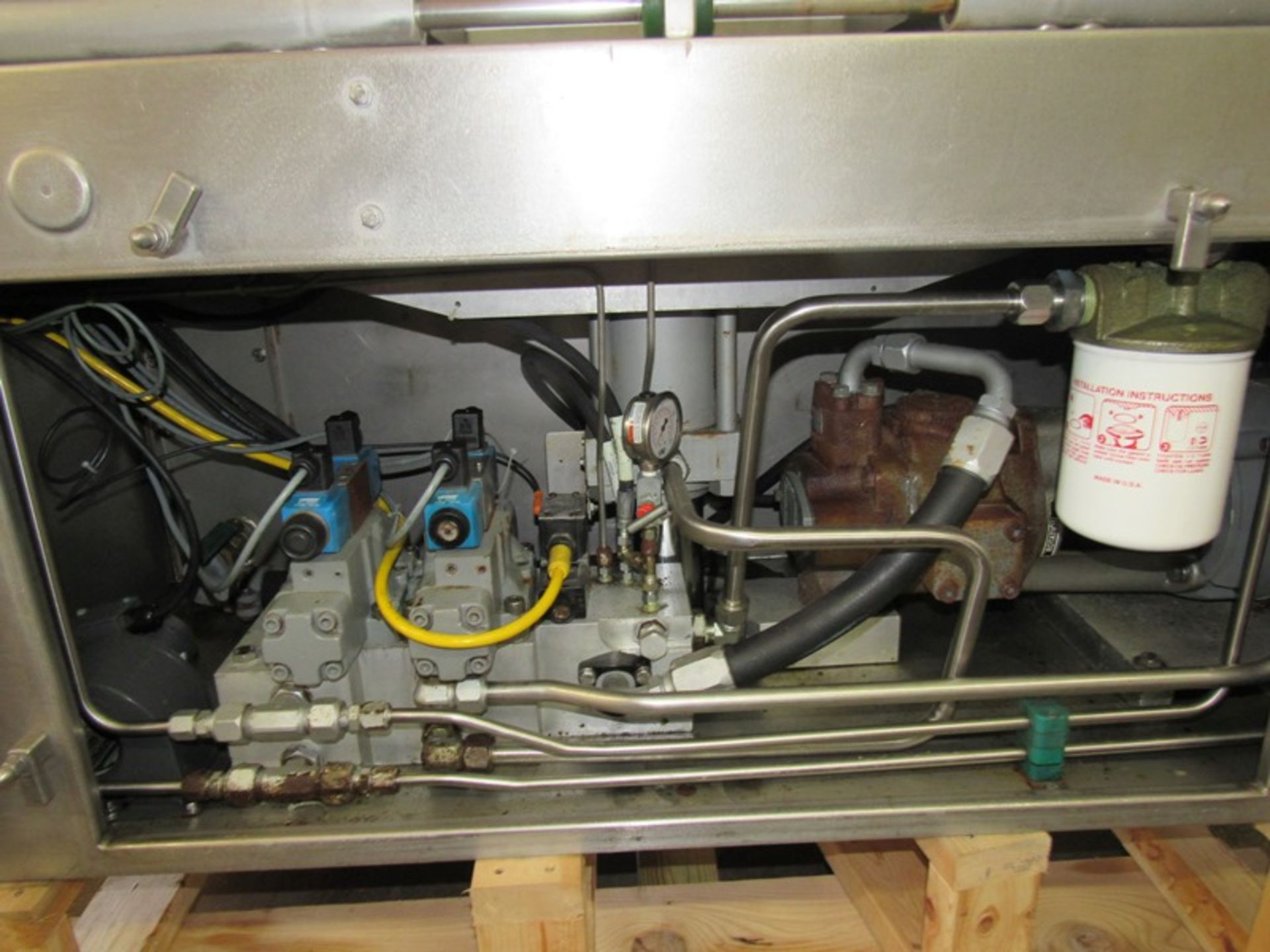 Ross Mdl. 914 Meat Press, Ser. #1230, 220 volts, 3 phase, no die (Located In Sandwich, IL ) - Image 5 of 9