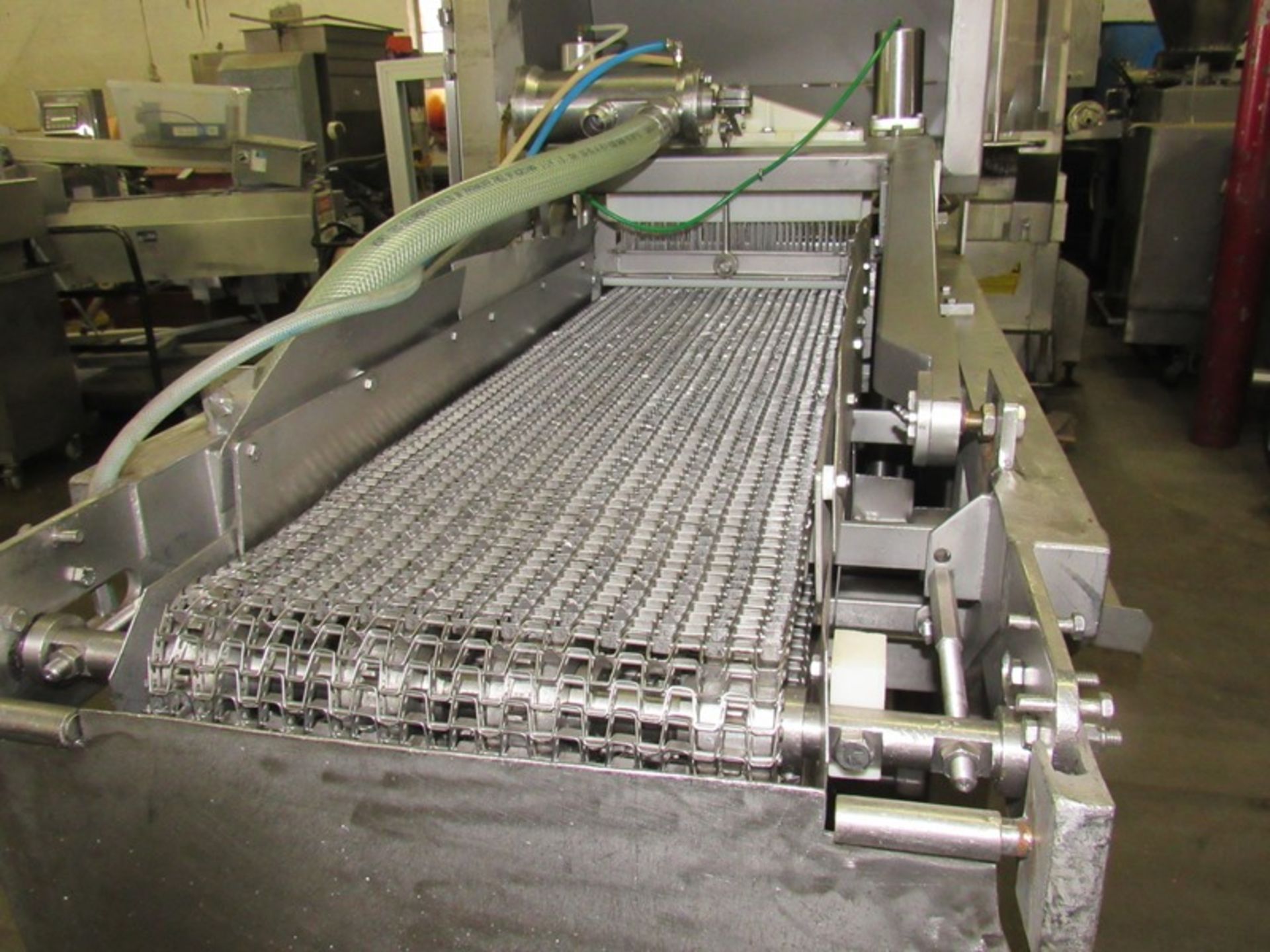 Townsend Mdl. 1450 Injector, 170 needle, 14" W X 6' H stainless steel belt conveyor with stainless - Image 10 of 18