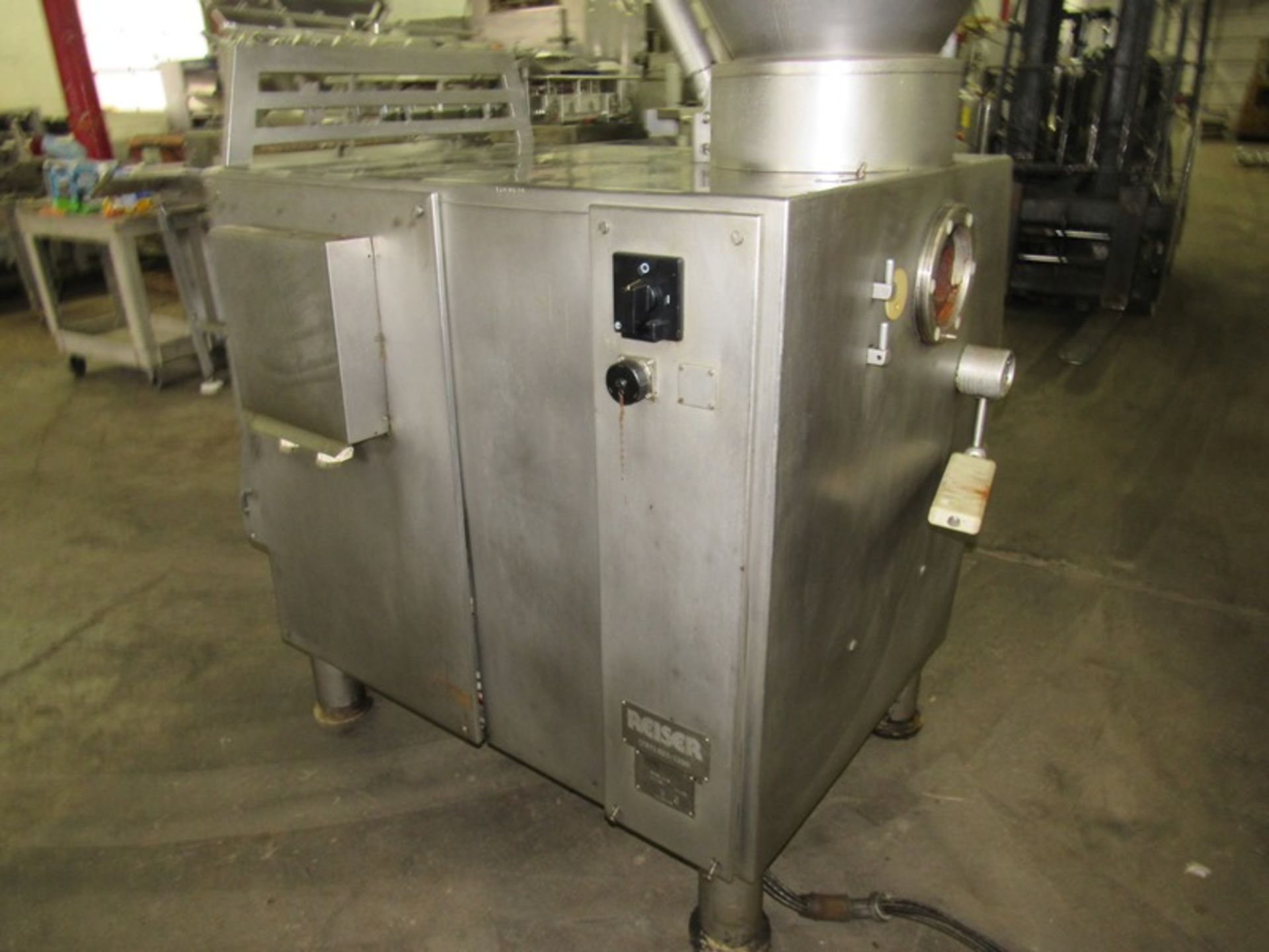 Vemag Mdl. Robot HP10S Continuous Vacuum Stuffer/Filler, Ser. #1400636, stainless steel split - Image 3 of 15