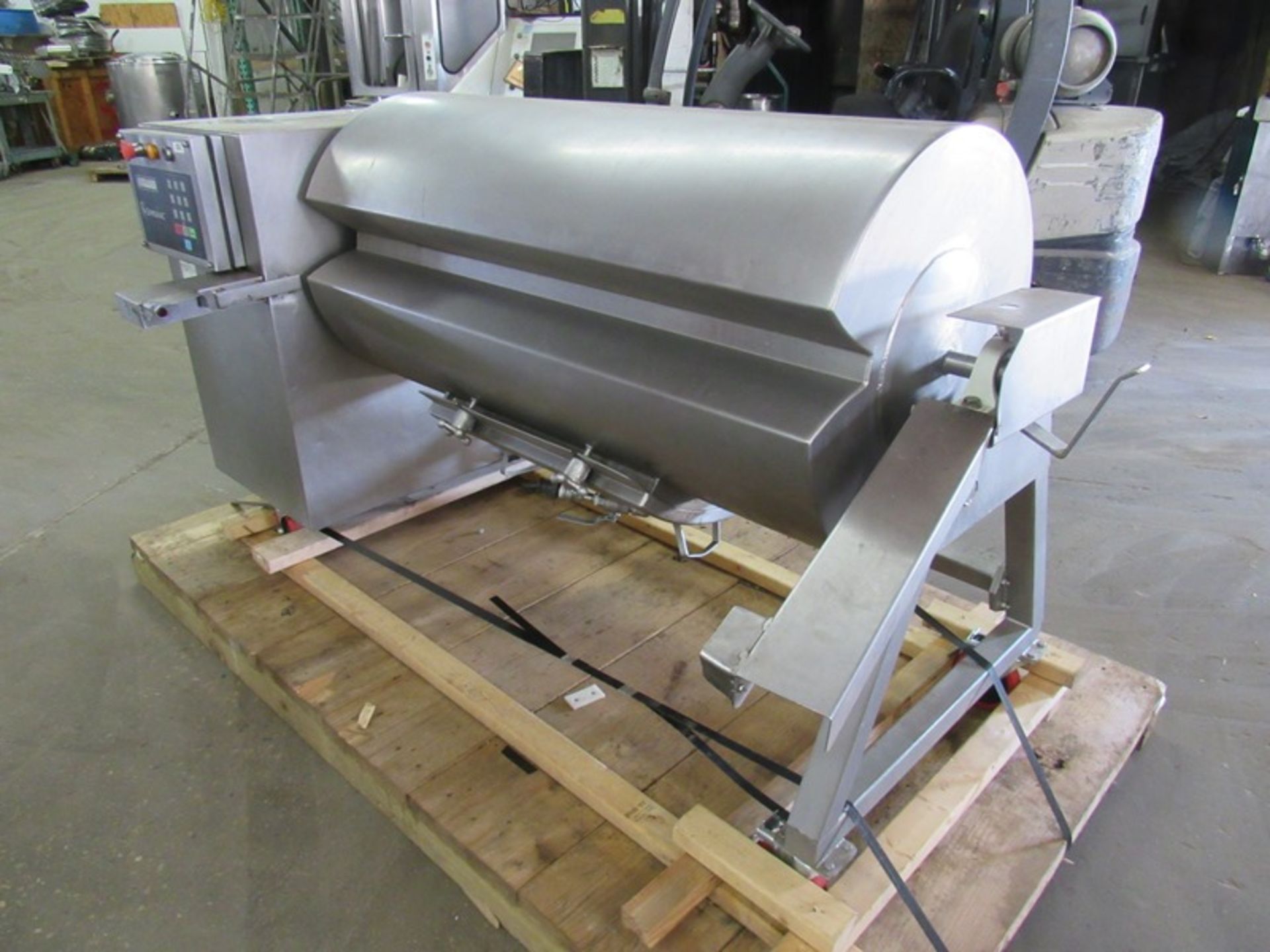 Sipromac Portable Vacuum Tumbler, 500 Lb capacity, 24" dia. X 48" long drum, touchscreen - Image 2 of 8