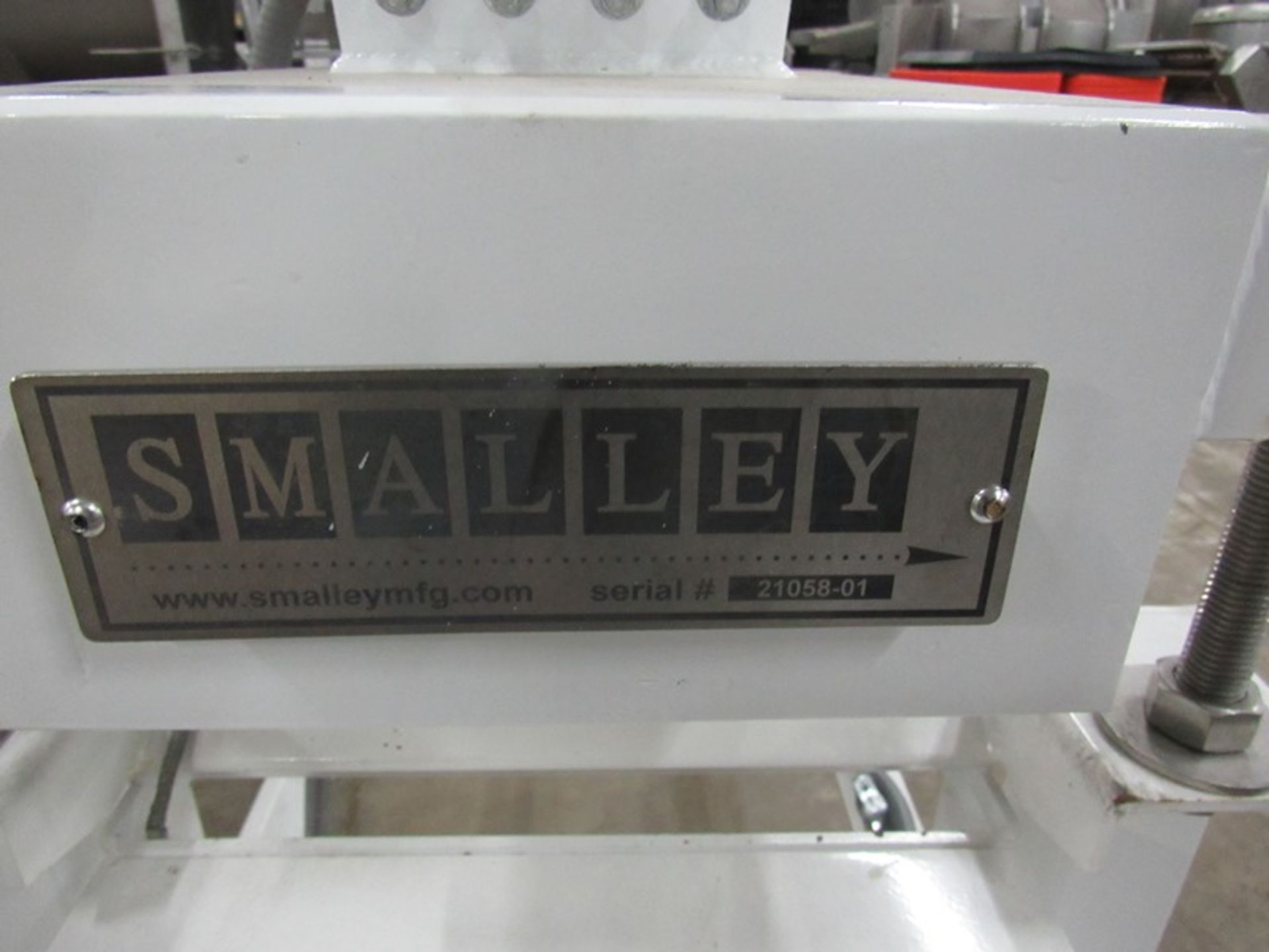 Smalley Mdl. EMC2t Vibratory Conveyor, dimpled stainless steel tray, 9" W X 106" L X 4" D, 4 1/2" - Image 9 of 9