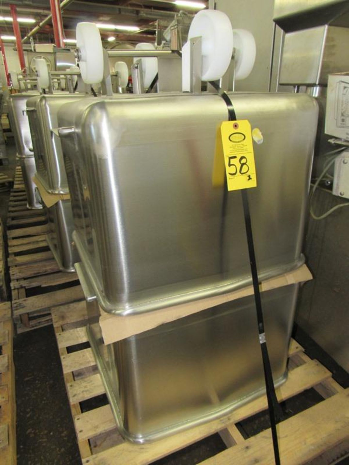 Stainless Steel Dump Buggies, 400 Lb. capacity (new) (Required Loading Fee $50- Pickup by