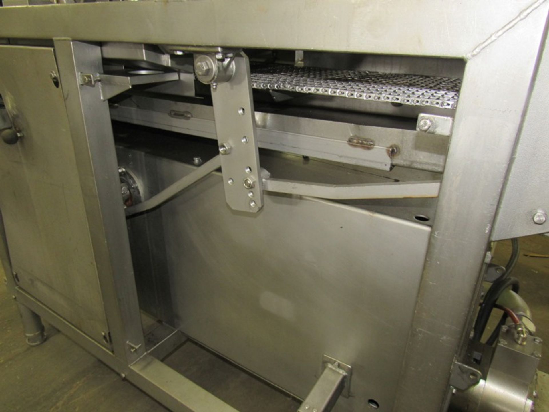 Townsend Mdl. 1450 Injector, 170 needle, 14" W X 6' H stainless steel belt conveyor with stainless - Image 11 of 18