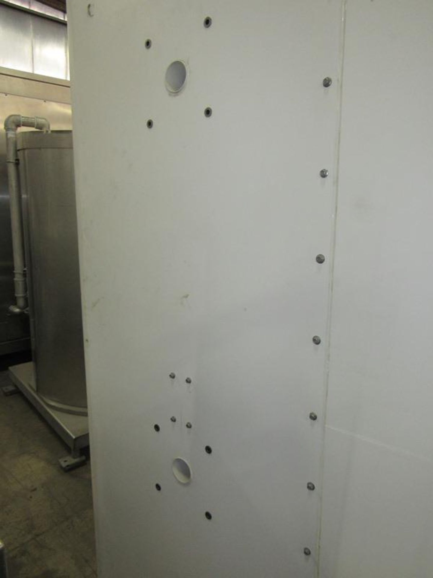 RS Cryo Nitrogen Freezer, 68" W X 115" L X 80" T inside dimentions, double door, 4' W X 80" T, - Image 6 of 13