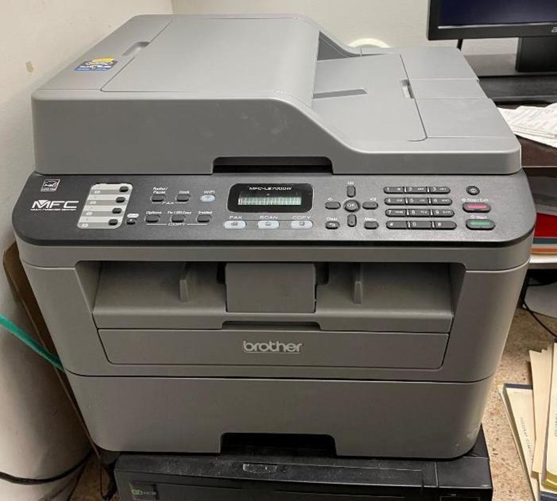 DESCRIPTION: BROTHER MFC-L2700DW ALL IN ONE COPIERS BRAND / MODEL: BROTHER LOCATION: 2500 S CENTER S