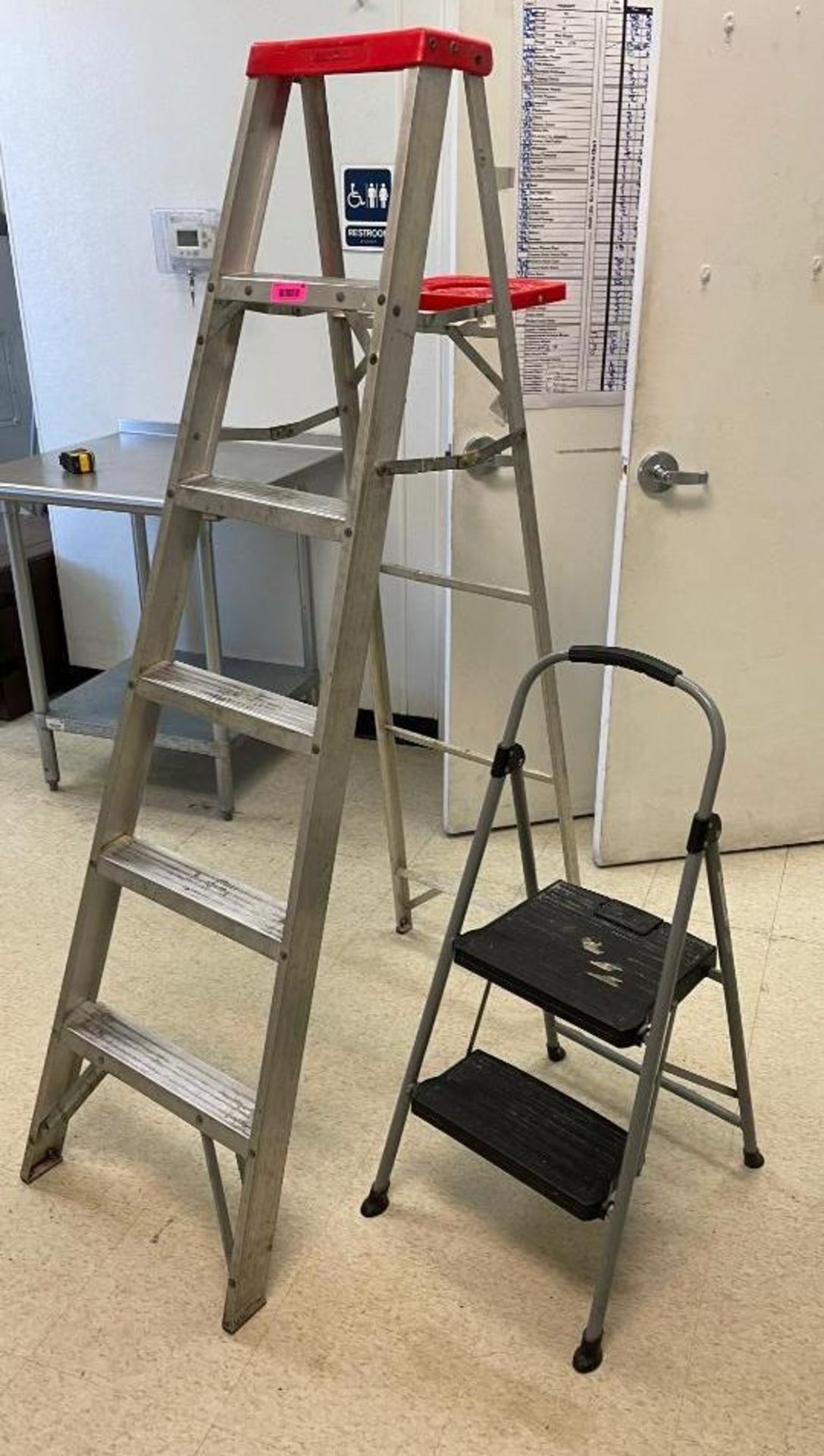 DESCRIPTION: (2) ASSORTED LADDERS. ADDITIONAL INFORMATION ONE MONEY LOCATION: 2500 S CENTER ST. MARS