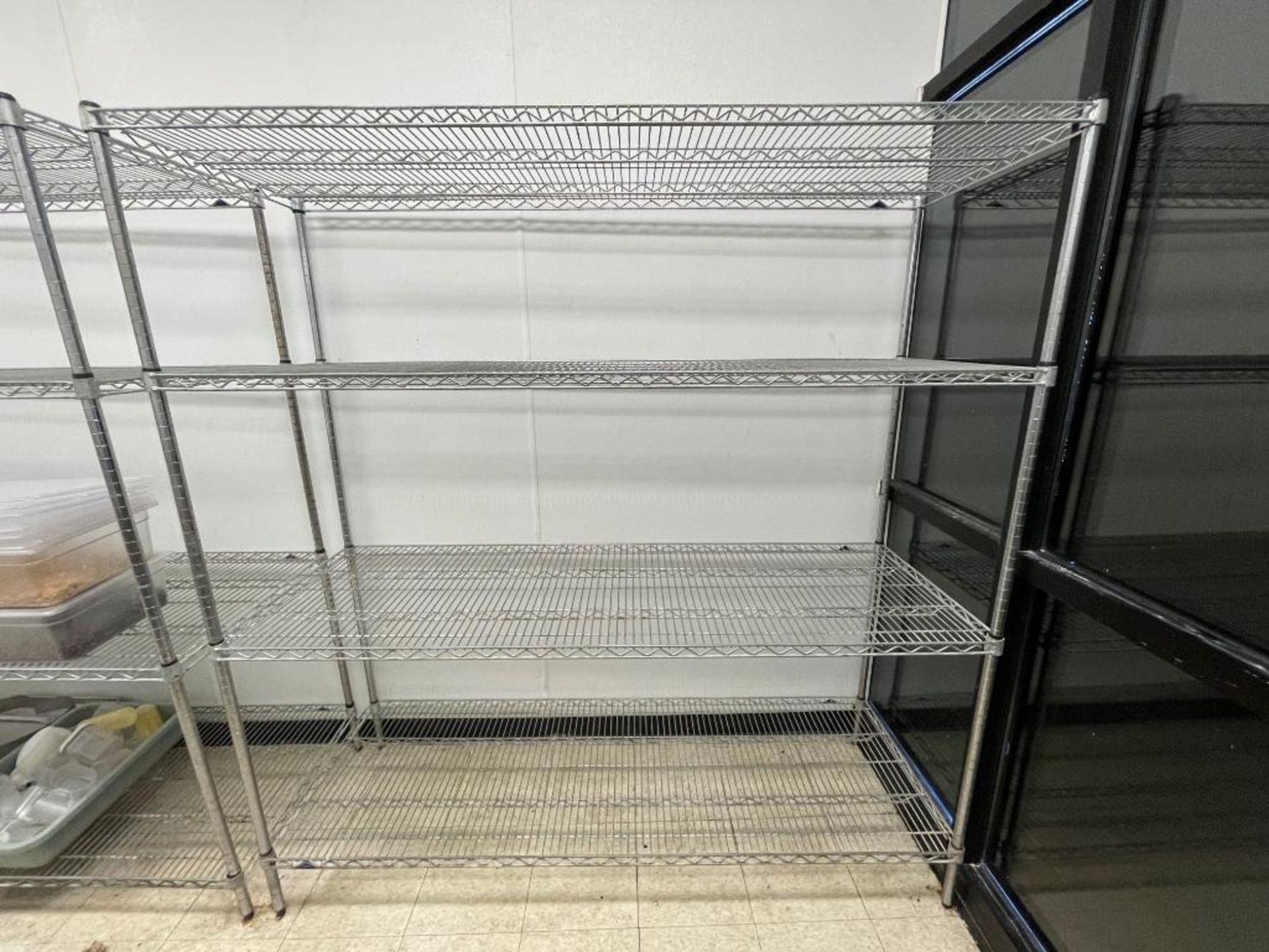 DESCRIPTION: (3) 60" X 24" FOUR TIER WIRE SHELVES. ADDITIONAL INFORMATION SOLD BY THE PIECE SIZE: 60 - Image 2 of 6