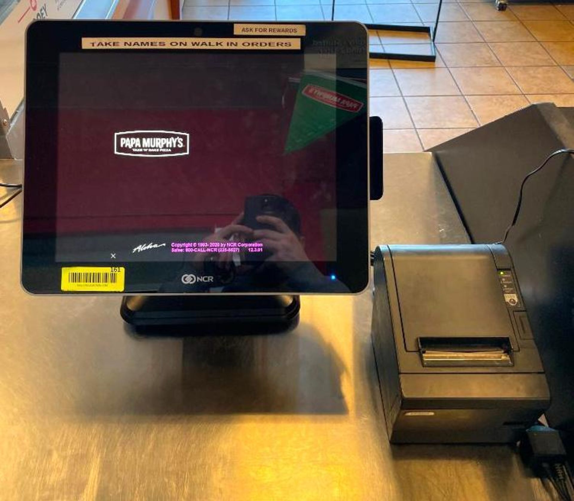 DESCRIPTION: NCR TOUCH SCREEN POS SYSTEM WITH (3) TERMINALS LOCATION: 901 FM 544 SUITE 200 WYLIE, TX