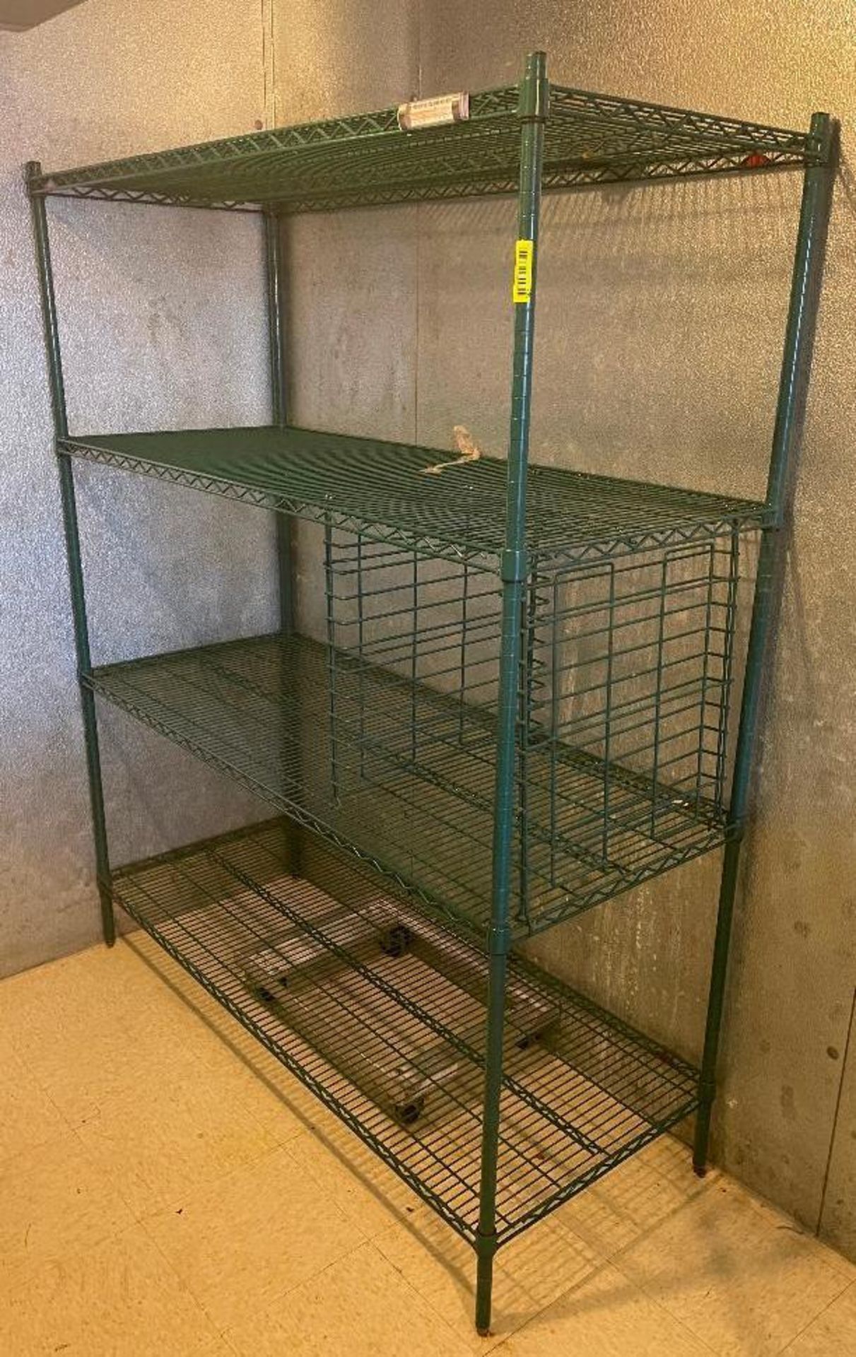 DESCRIPTION: 6 FT. EPOXY COATED WIRE SHELVING UNIT LOCATION: 12407 TX-1 Loop Suite 150-B, Austin, TX