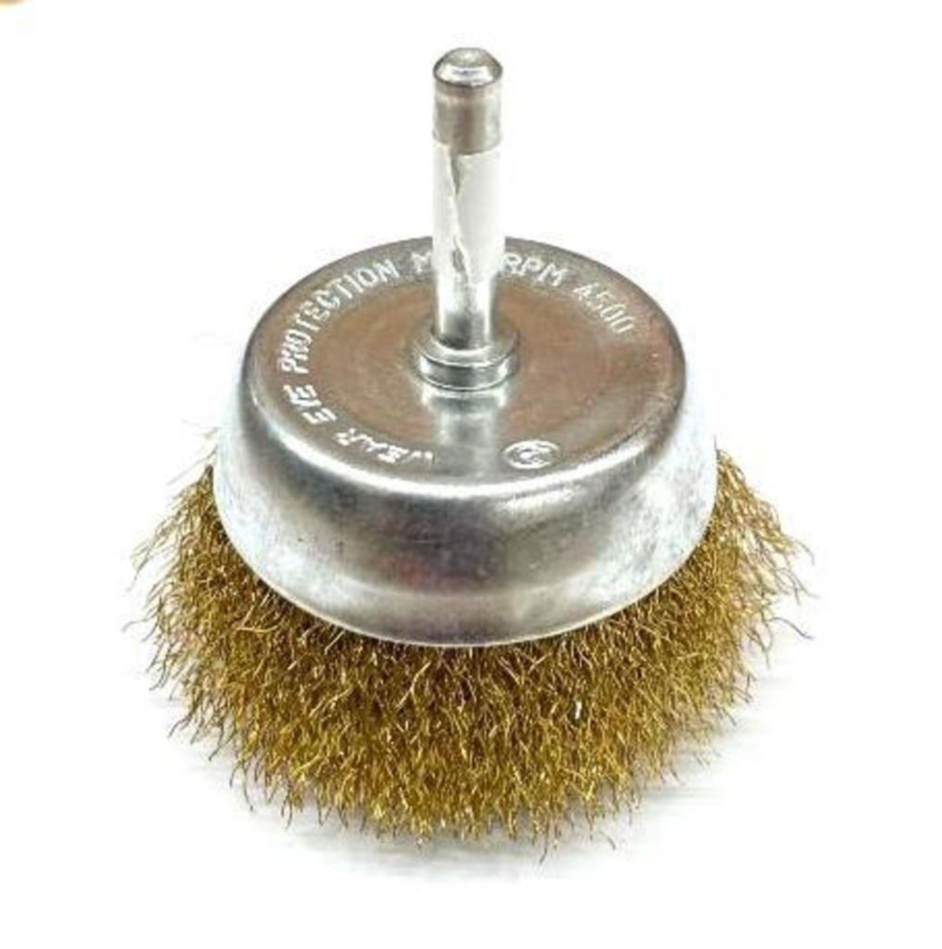 DESCRIPTION: (4) CASES OF 2 1/2" BRASS CUP BRUSH - FINE. 800 TOTAL BRAND / MODEL: EAZY POWER 87470 A
