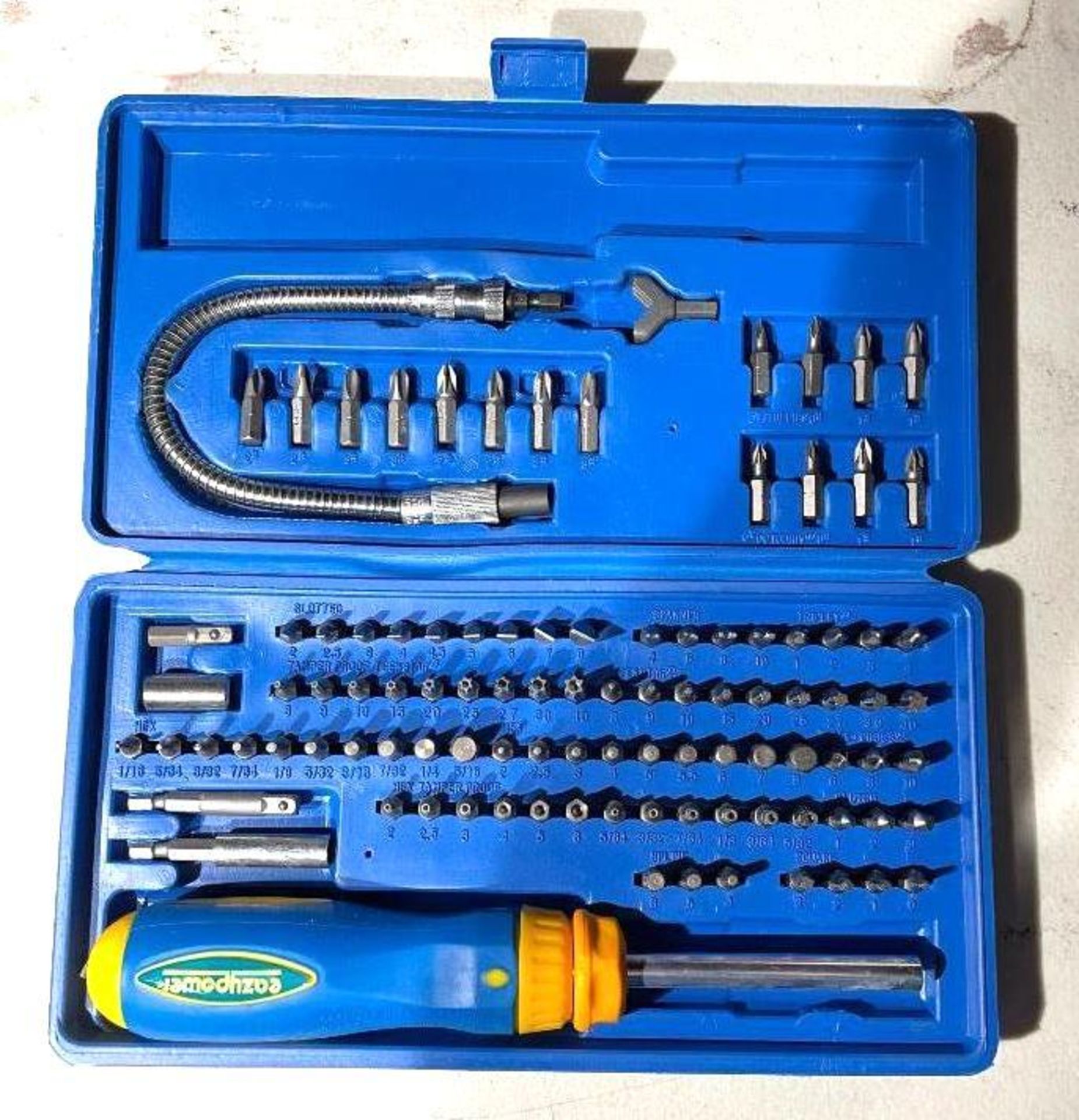 DESCRIPTION: (40) 103-PIECE SECURITY SCREWDRIVER TIP KIT BRAND/MODEL: EAZY POWER INFORMATION: 2 BOXE - Image 2 of 4