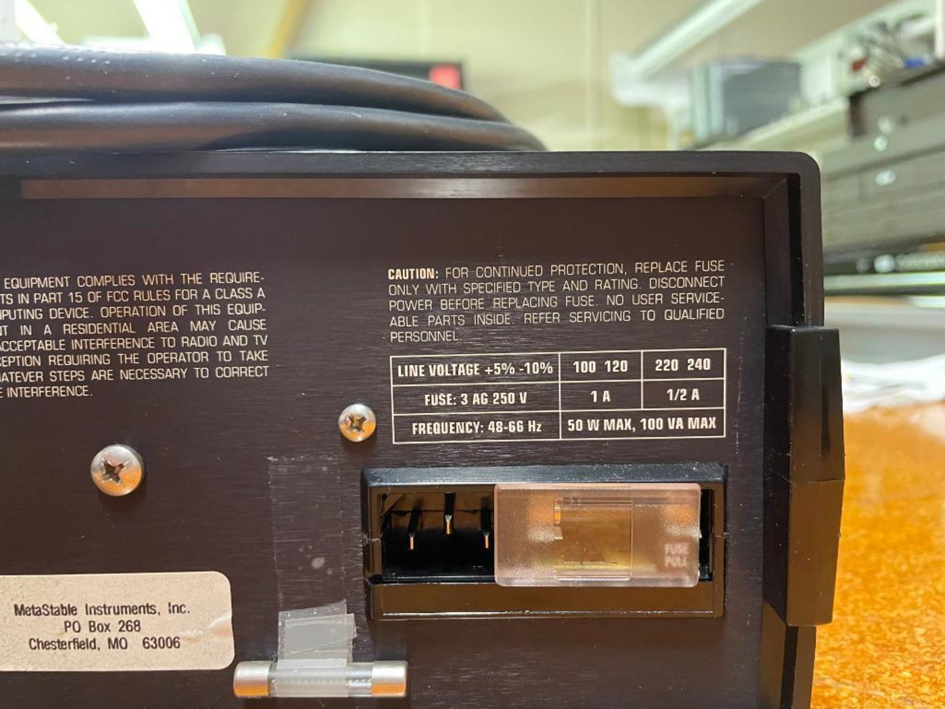 1083 nm LASER DIODE DRIVER LASER DIODE WITH DRIVER BRAND/MODEL: SPECTRA DIODE LABS SDL 800 QTY: 1 - Image 8 of 8