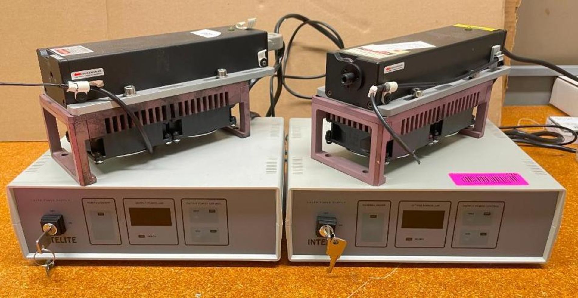 (2) 532 nm LASERS BRAND/MODEL: INTELITE INFORMATION: FOR PARTS QTY: 2