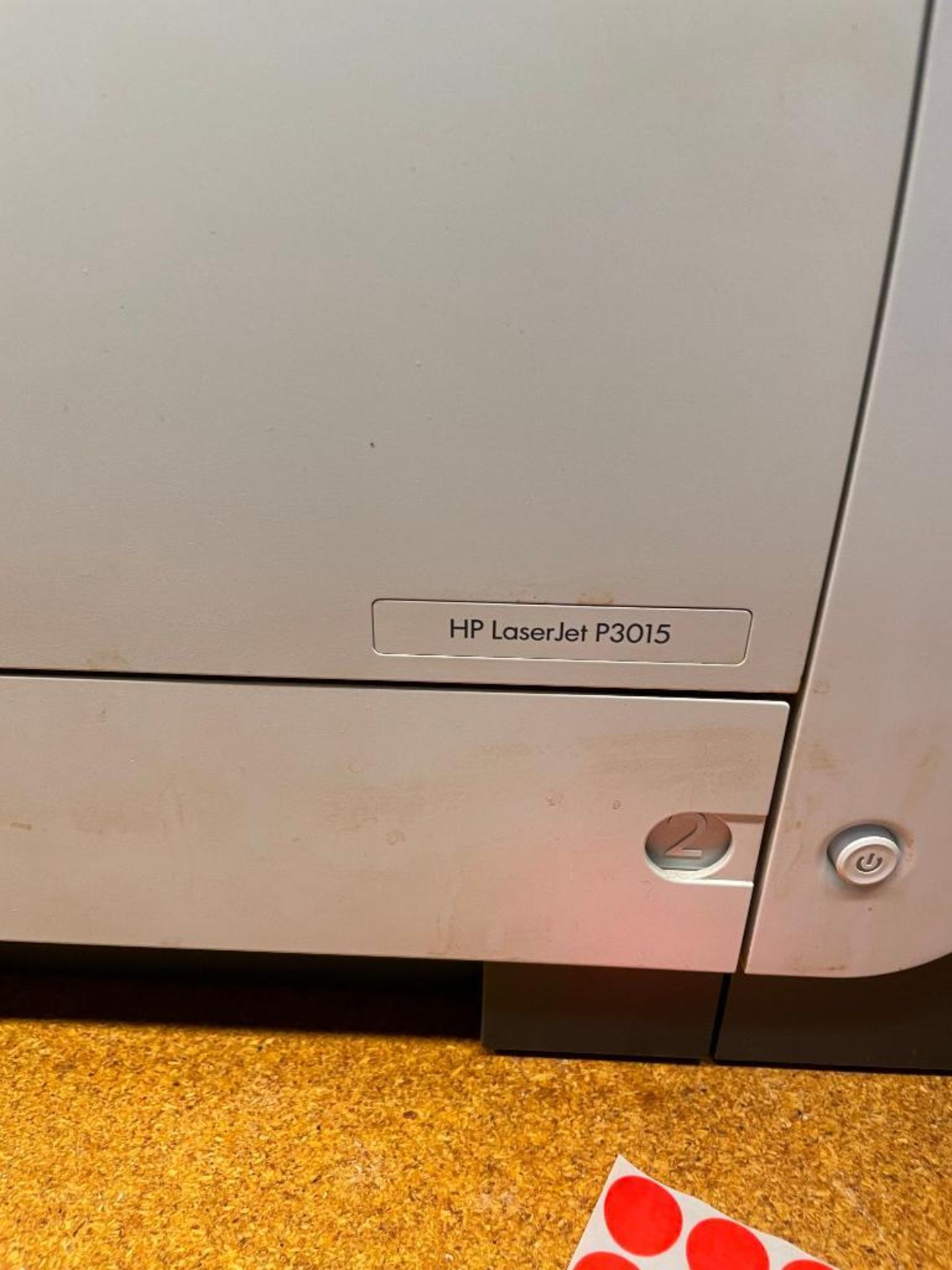 HP LASERJET P3015 PRINTER QTY: 1 - Image 4 of 6